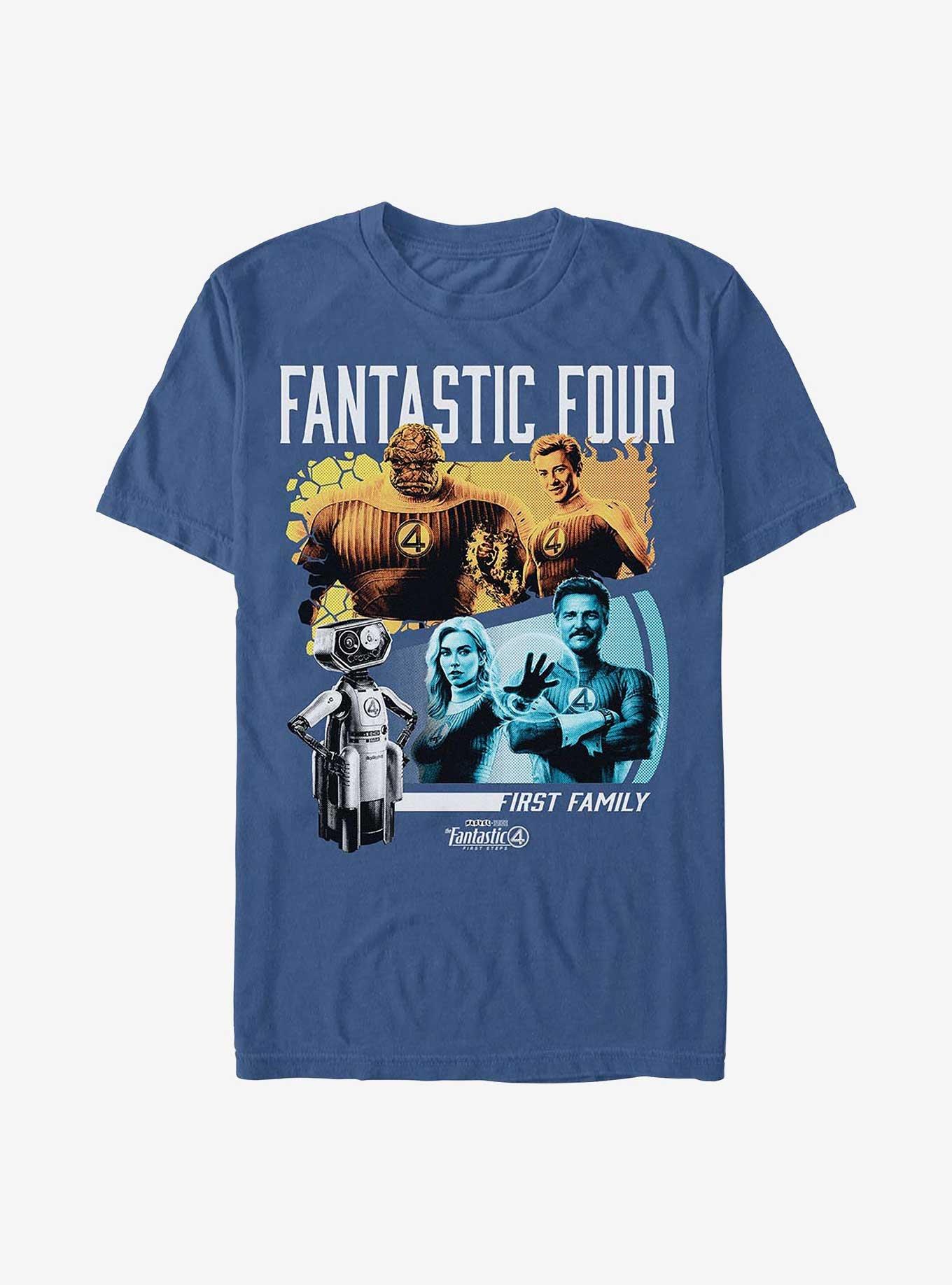 Marvel The Fantastic Four: First Steps Family N Herbie Garment Dye T-Shirt, , hi-res