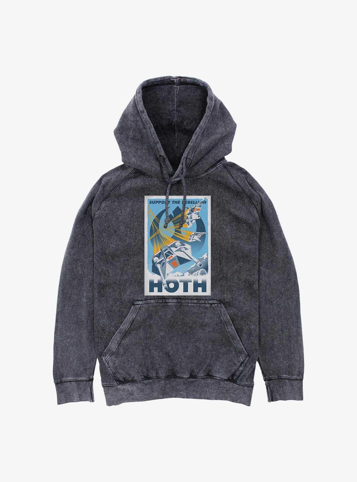 Star Wars Rebellion Support Mineral Wash Hoodie
