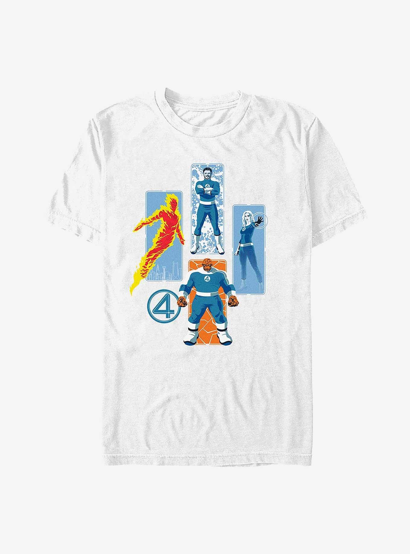 Marvel The Fantastic Four: First Steps Family Hero T-Shirt, WHITE, hi-res
