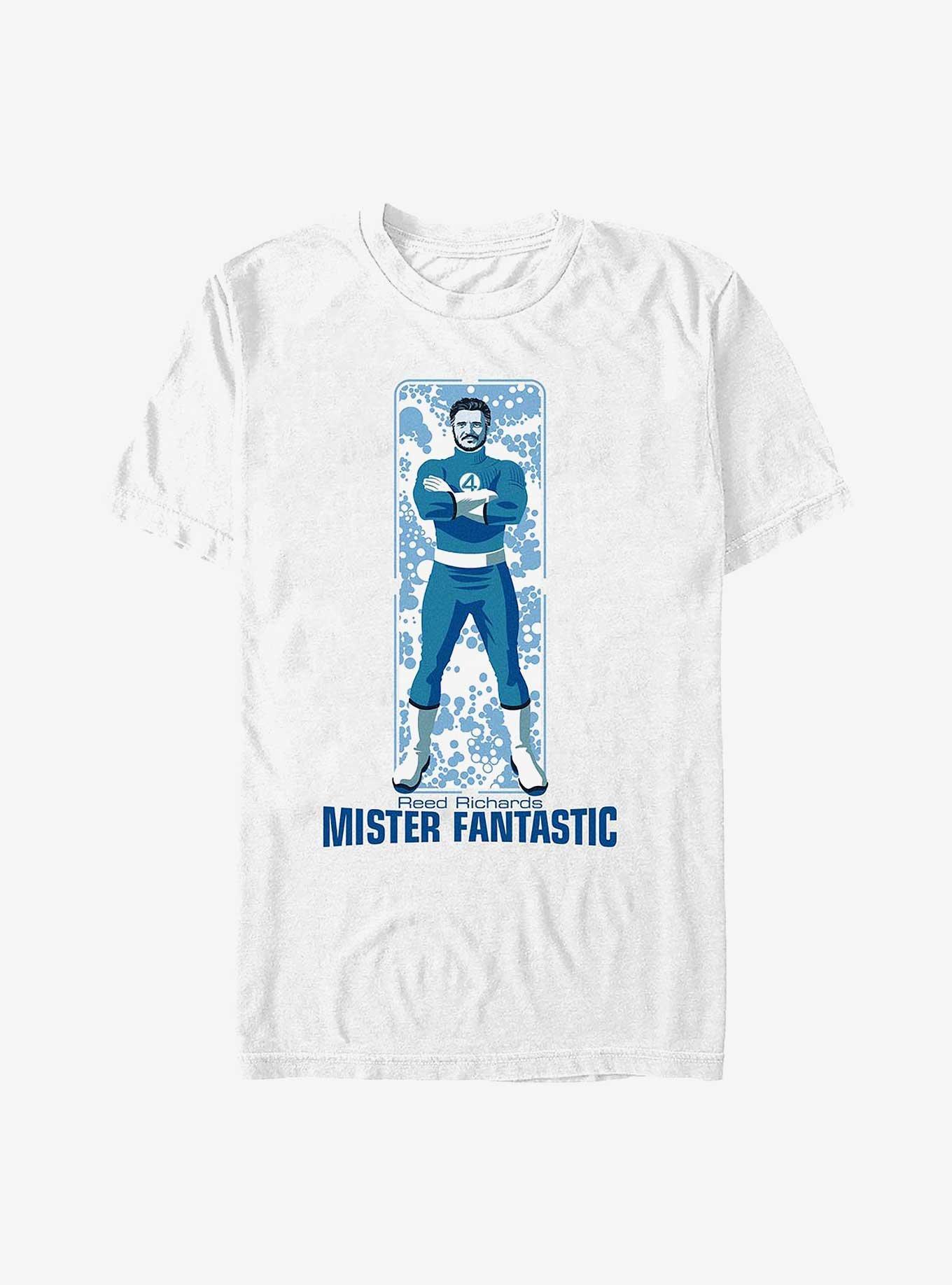 Marvel The Fantastic Four: First Steps Mister Fantastic Reed T-Shirt, WHITE, hi-res