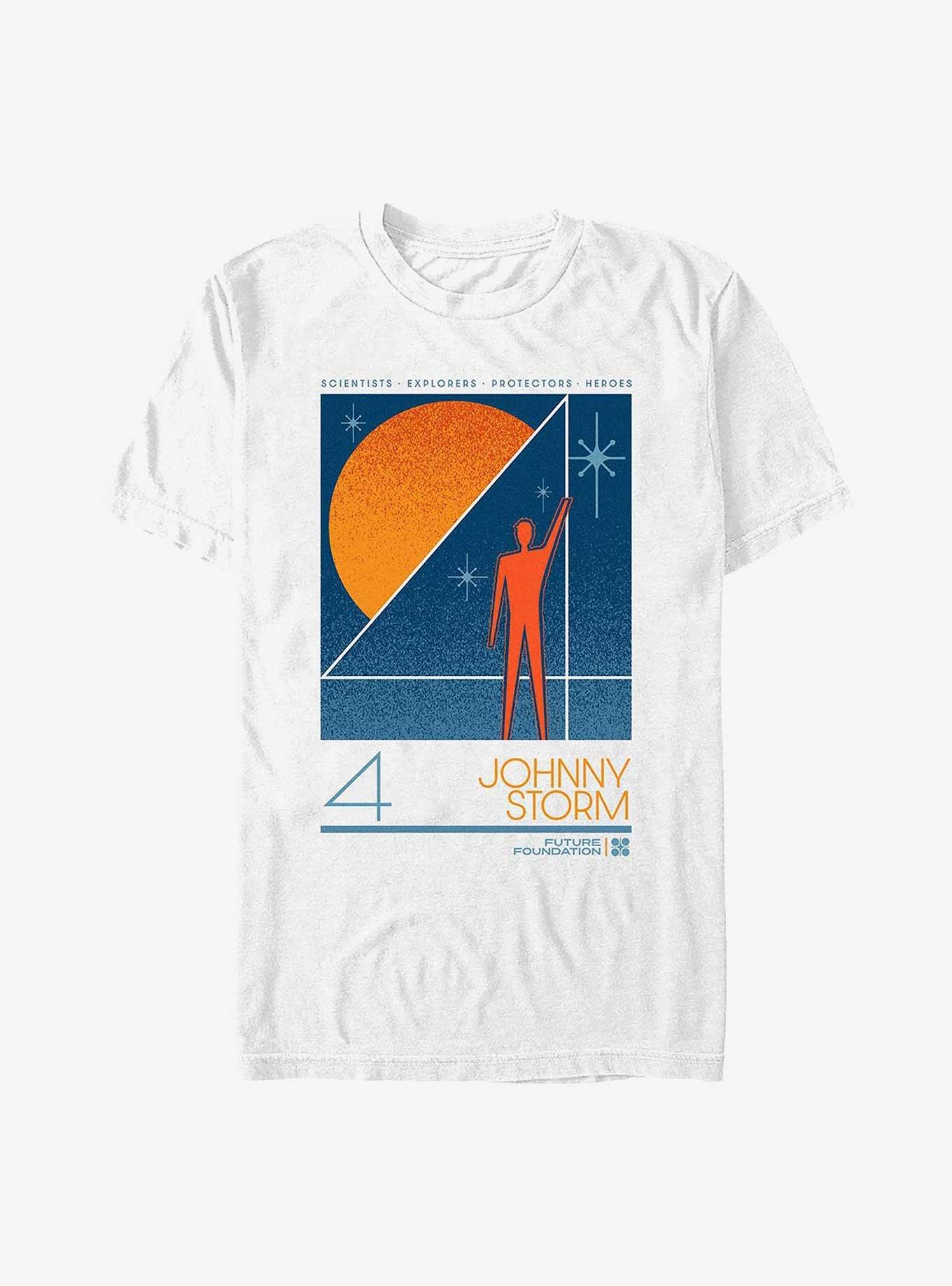 Marvel The Fantastic Four: First Steps Johnny Storm T-Shirt