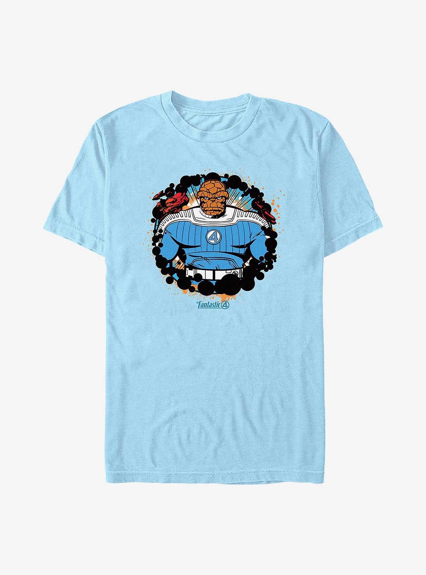 Marvel The Fantastic Four: First Steps The Thing Power T-Shirt, LT BLUE, hi-res