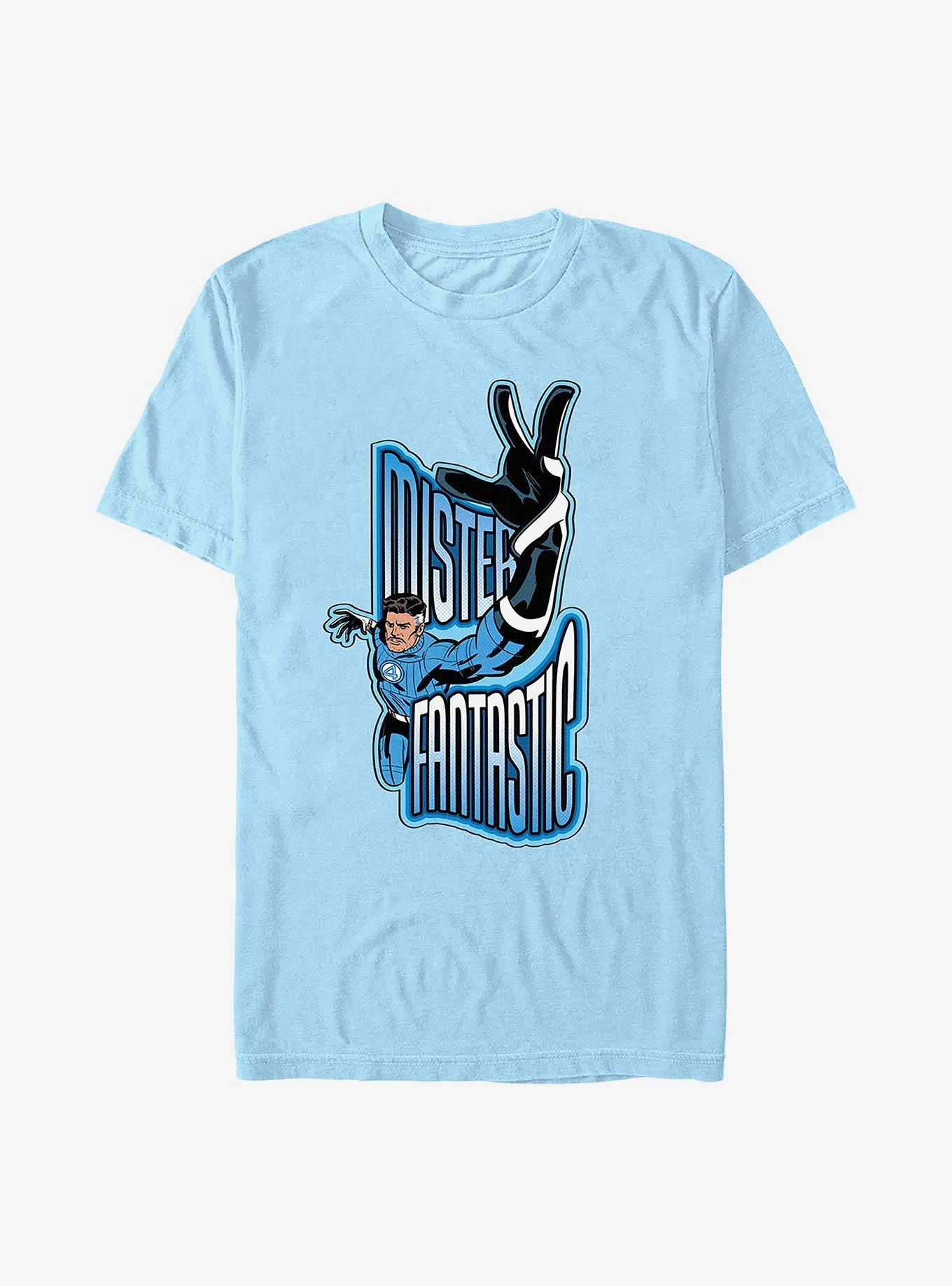 Marvel The Fantastic Four: First Steps Elastic Power T-Shirt, LT BLUE, hi-res