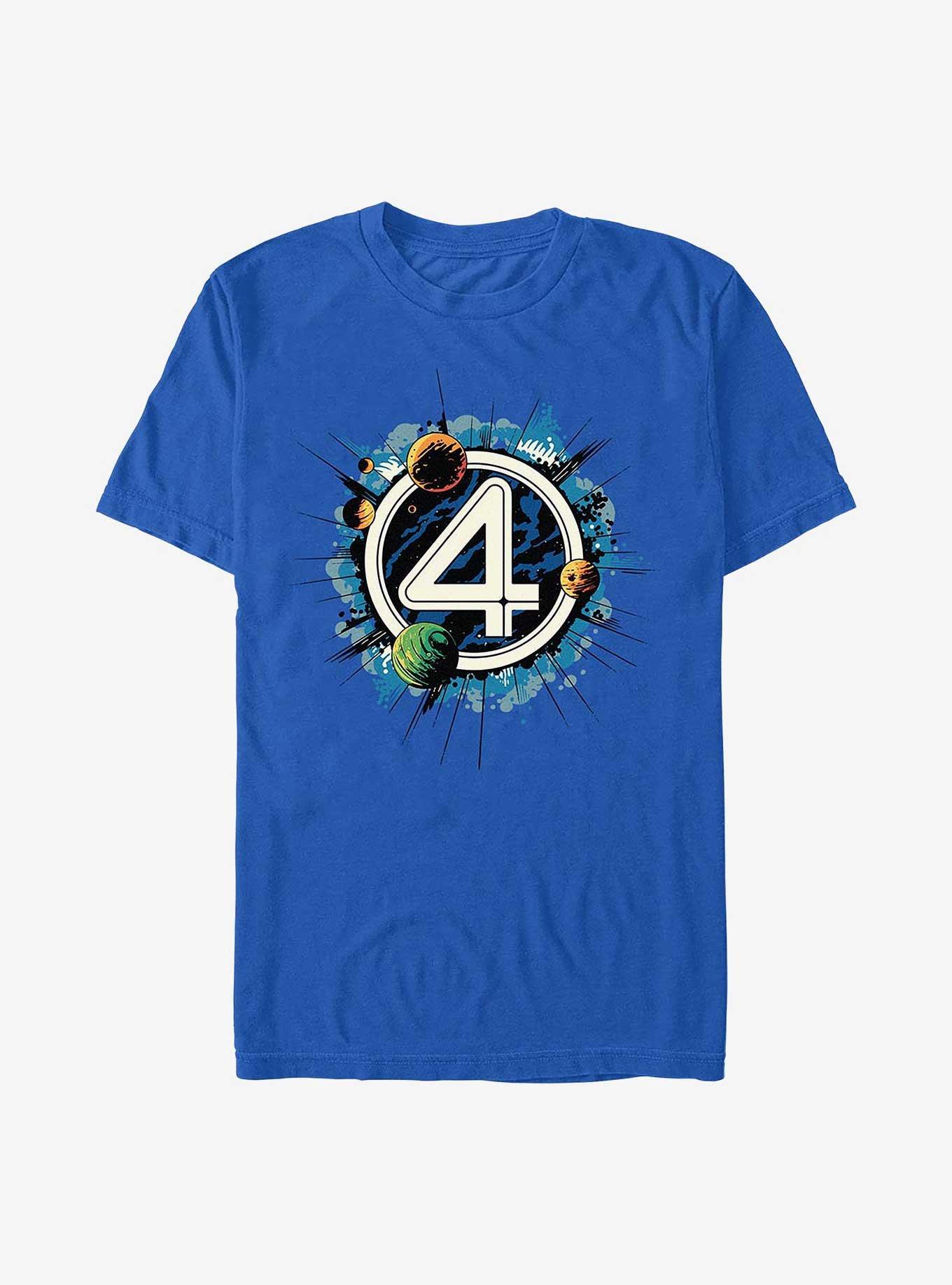 Marvel The Fantastic Four: First Steps Planets Logo T-Shirt