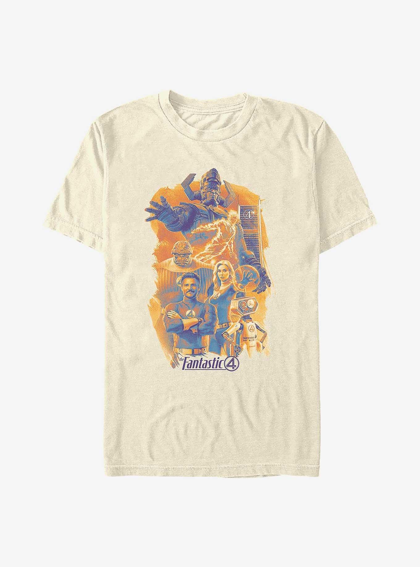 Marvel The Fantastic Four: First Steps Fantastic Poster T-Shirt