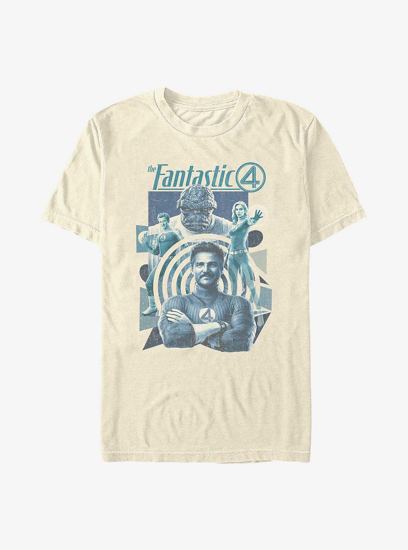 Marvel The Fantastic Four: First Steps Greatest Heroes T-Shirt, NATURAL, hi-res