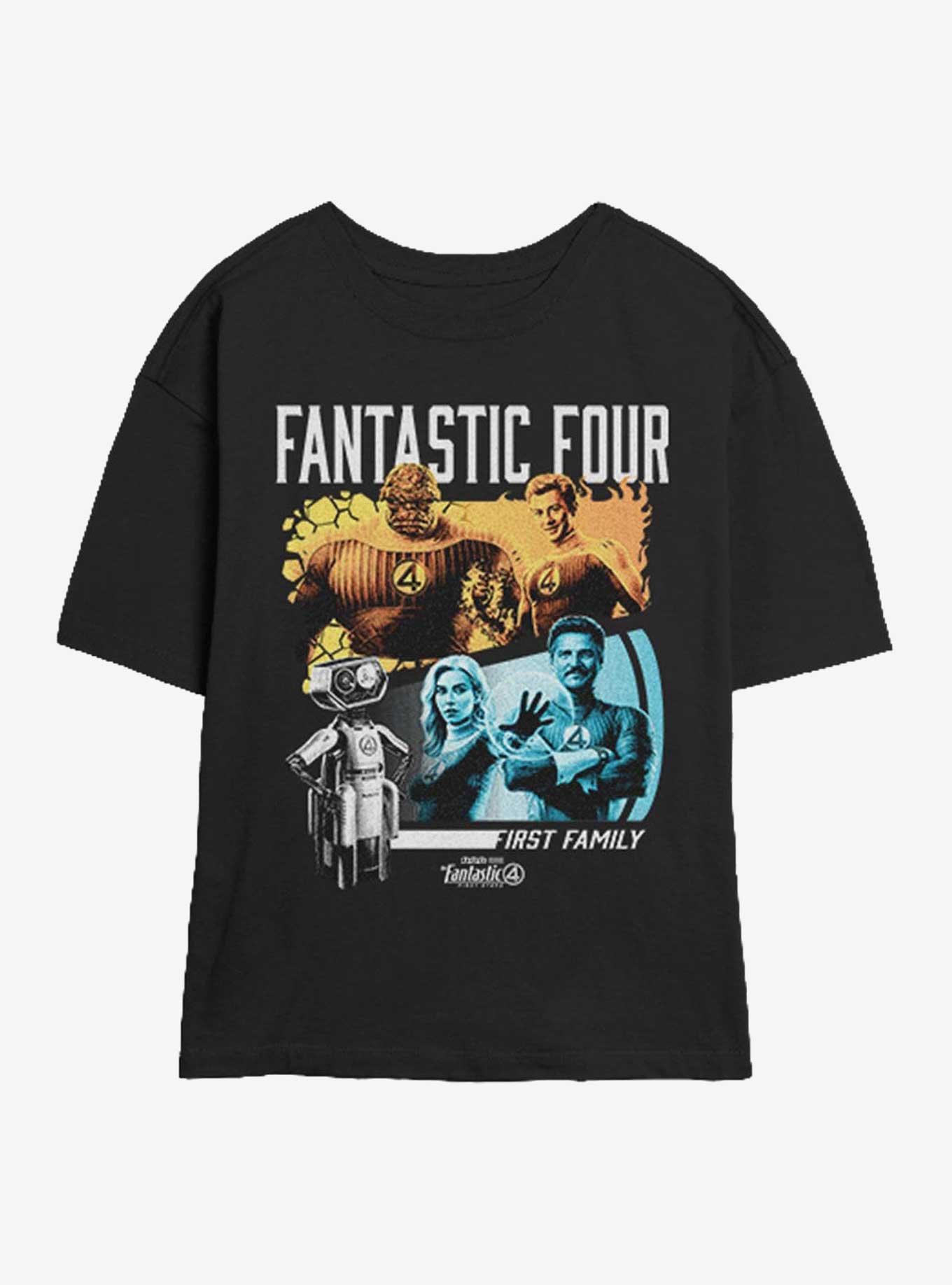 Marvel The Fantastic Four: First Steps Family N Herbie Girls Skimmer T-Shirt, , hi-res
