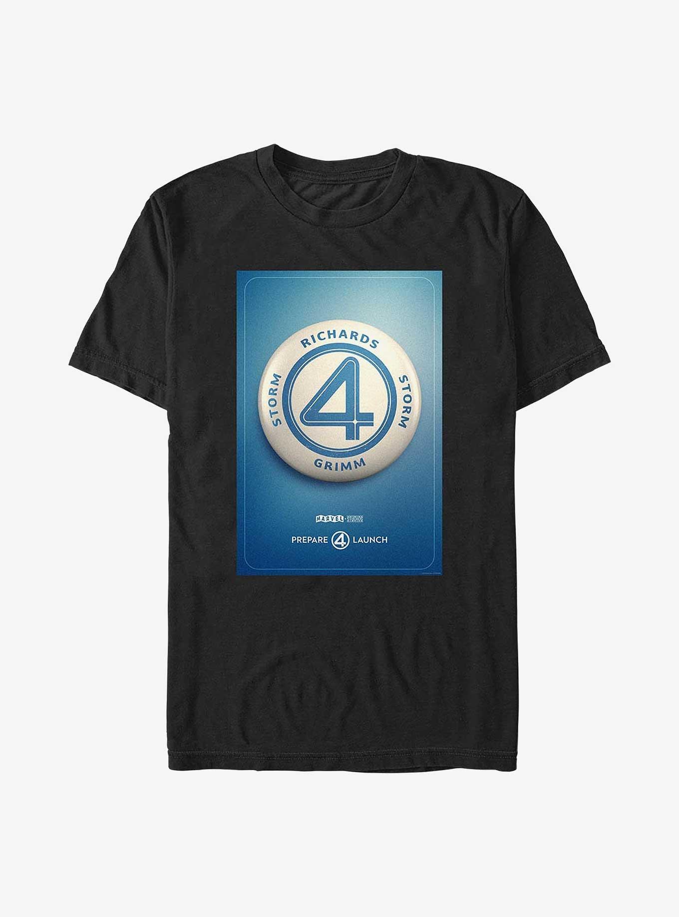 Marvel The Fantastic Four: First Steps Prepare 4 Launch T-Shirt, , hi-res