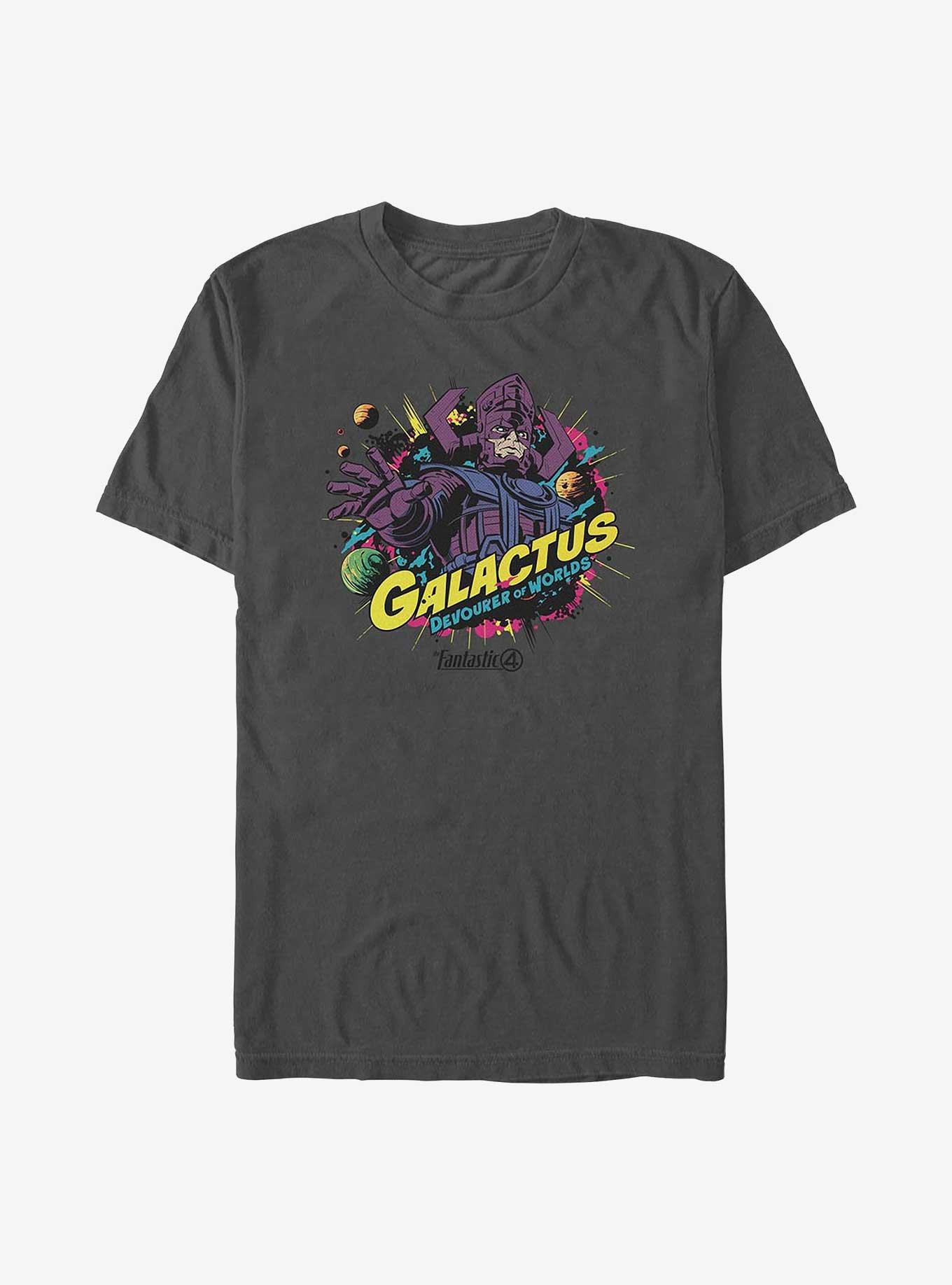 Marvel The Fantastic Four: First Steps Devourer Of World T-Shirt, CHARCOAL, hi-res