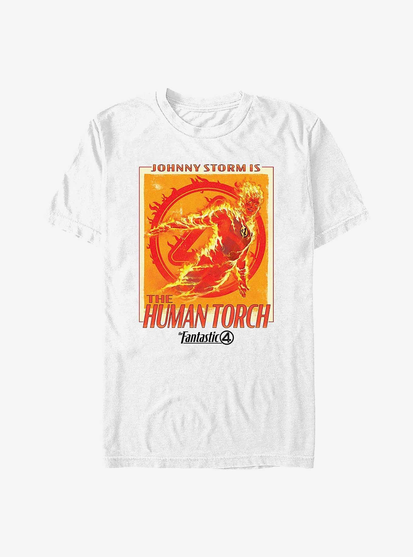 Marvel The Fantastic Four: First Steps Johnny The Human Torch T-Shirt, , hi-res