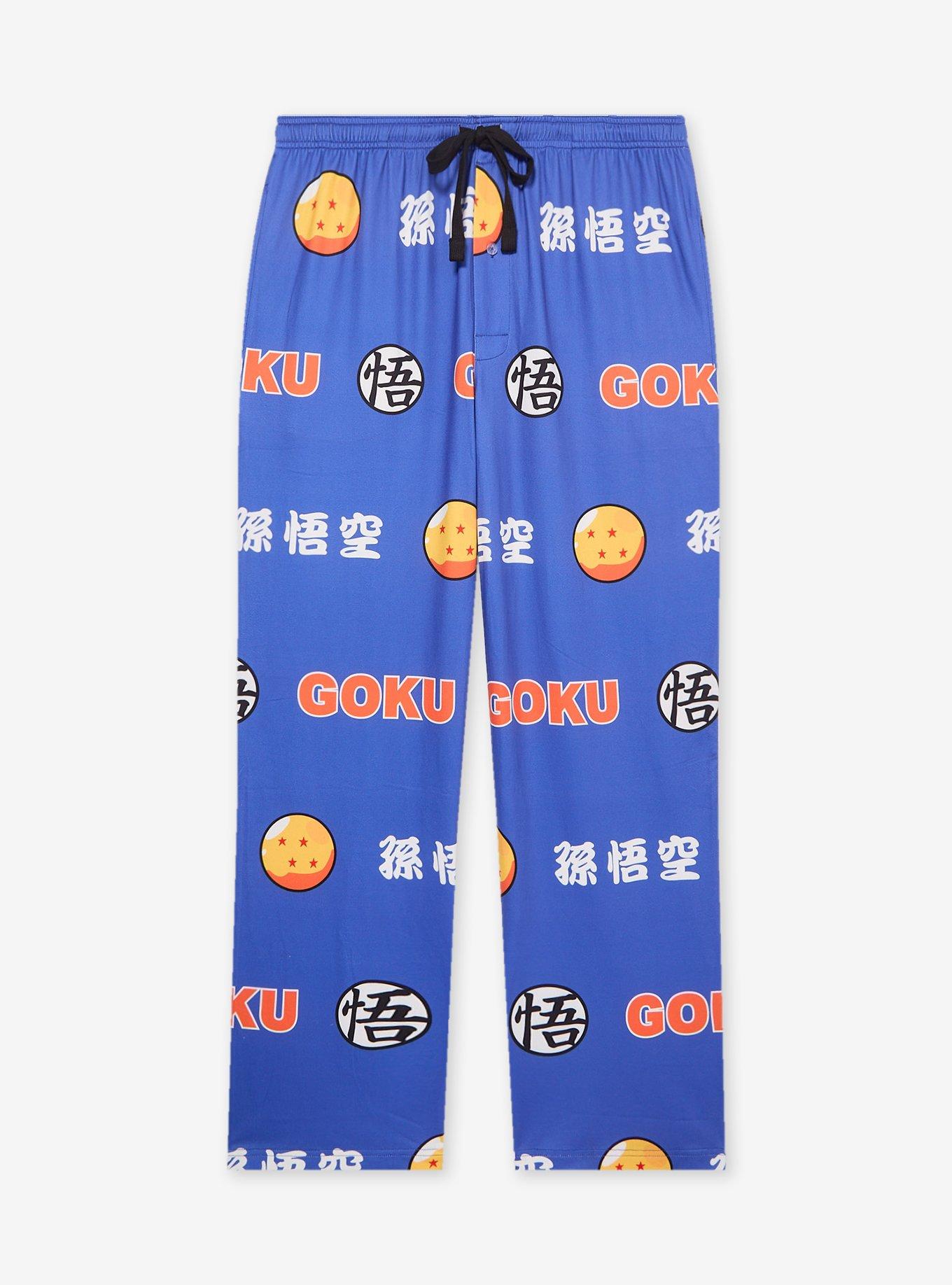 Dragon Ball Z Goku Icons Allover Print Sleep Pants - BoxLunch Exclusive, , hi-res