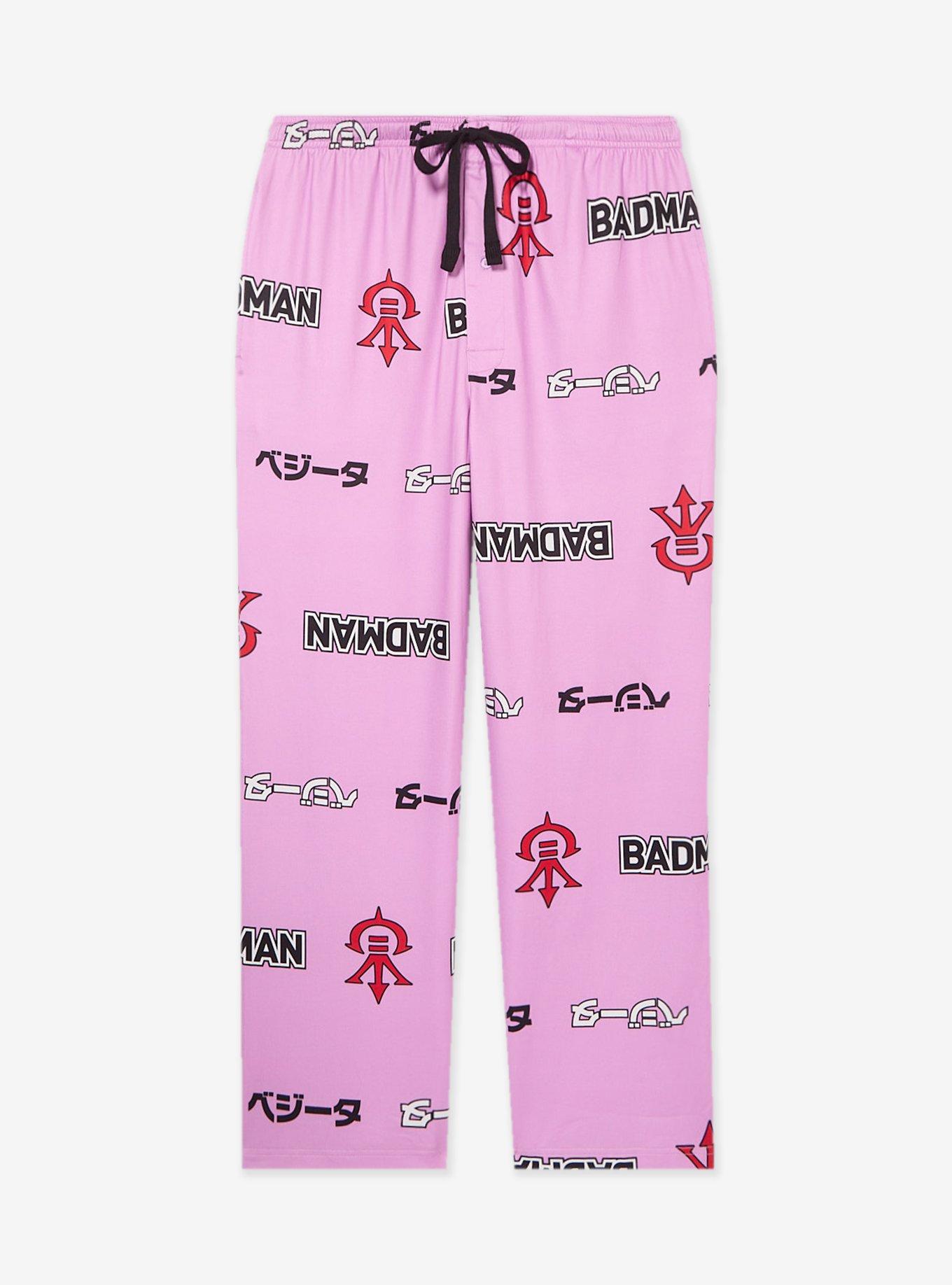 Dragon Ball Z Badman Allover Print Sleep Pants - BoxLunch Exclusive, , hi-res