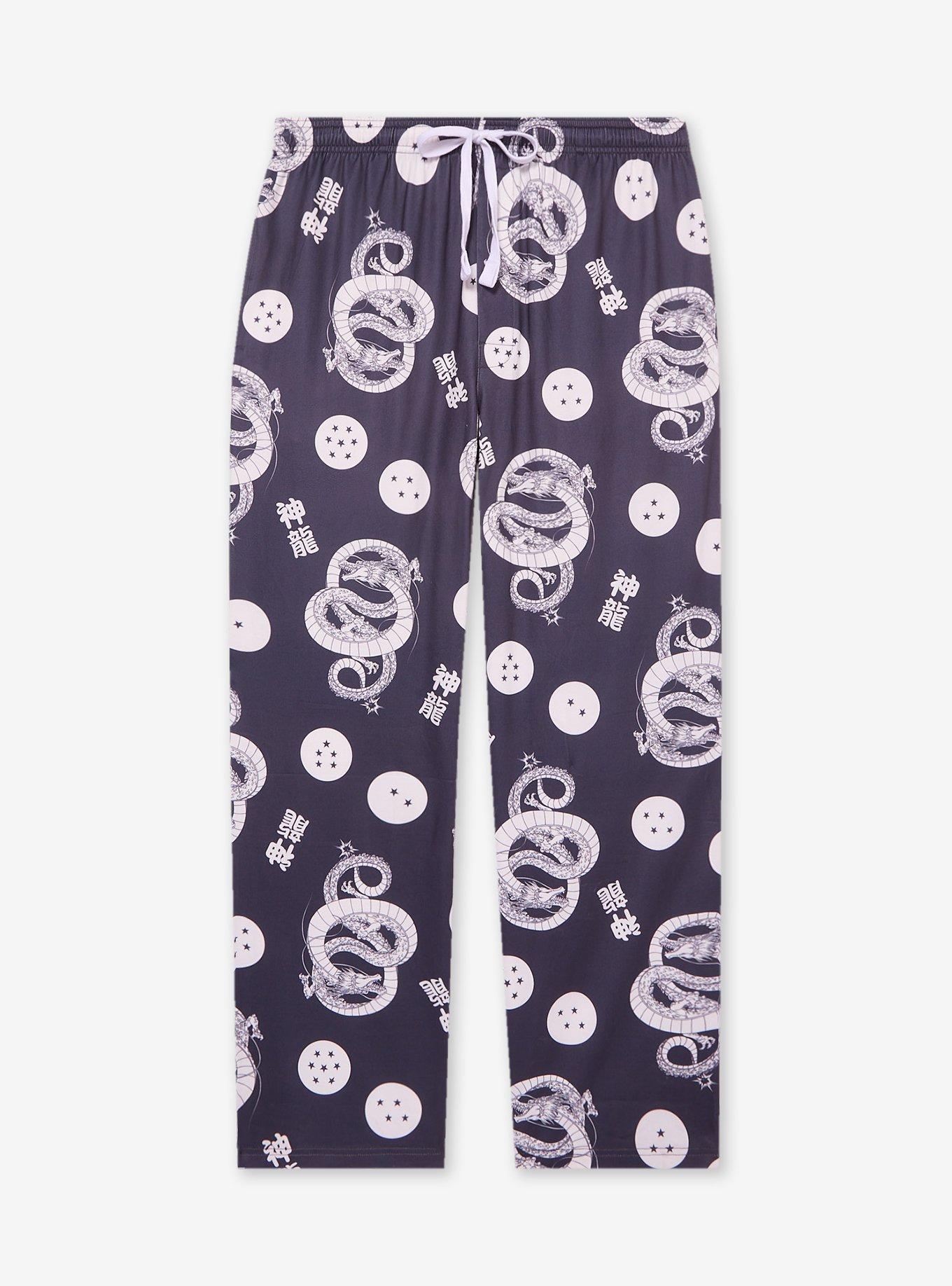Dragon Ball Z Shenron Icons Allover Print Sleep Pants - BoxLunch Exclusive, , hi-res