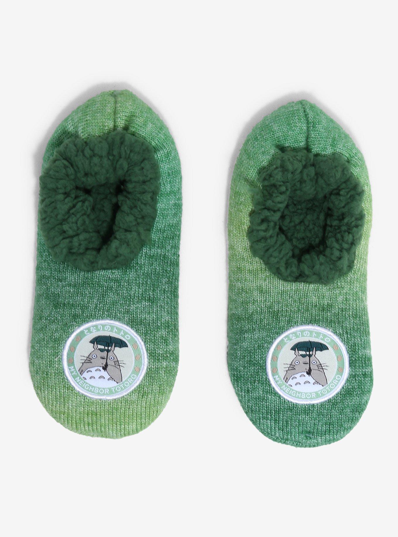 Studio Ghibli® My Neighbor Totoro Umbrella Slipper Socks — BoxLunch Exclusive, , hi-res