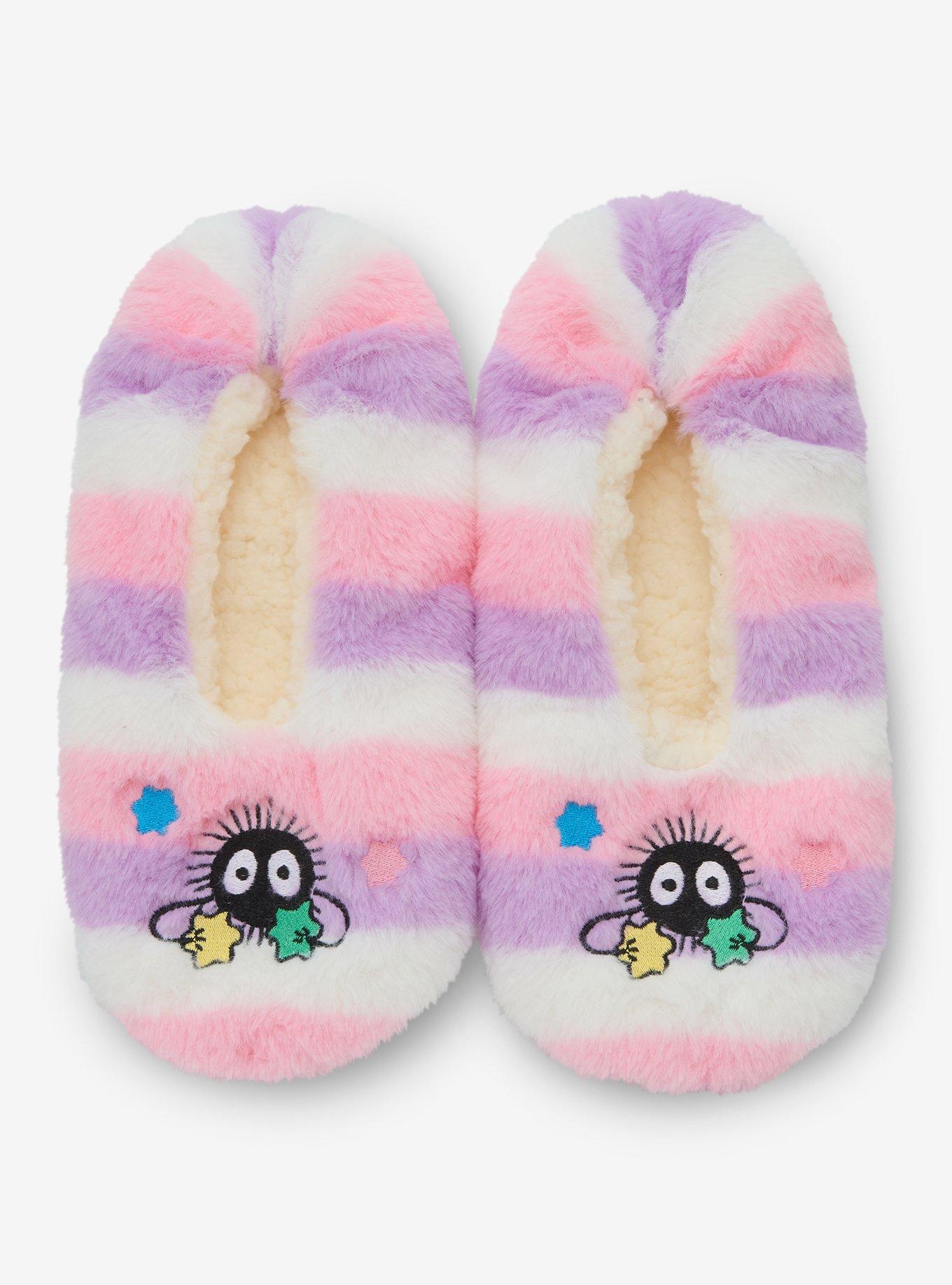 Studio Ghibli® Spirited Away Soot Sprite Slipper Socks — BoxLunch Exclusive, , hi-res