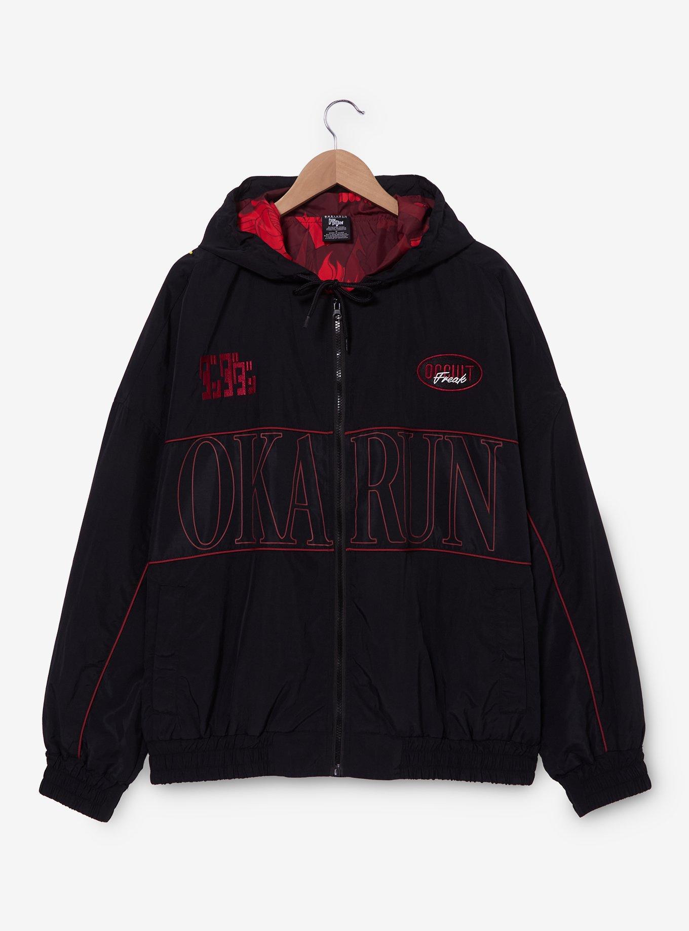 Dadadan Okarun Black & Red Windbreaker — BoxLunch Exclusive, , hi-res