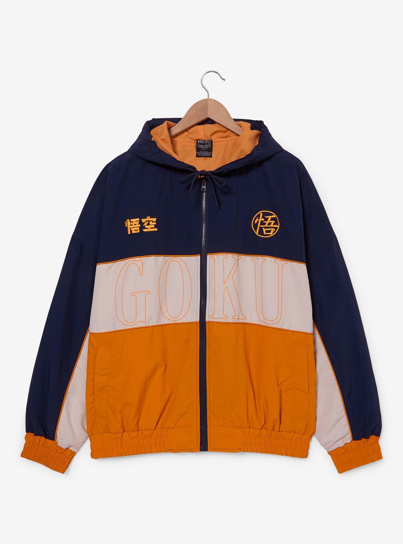 Dragon Ball Z Goku Color Block Windbreaker &mdash; BoxLunch Exclusive, , hi-res