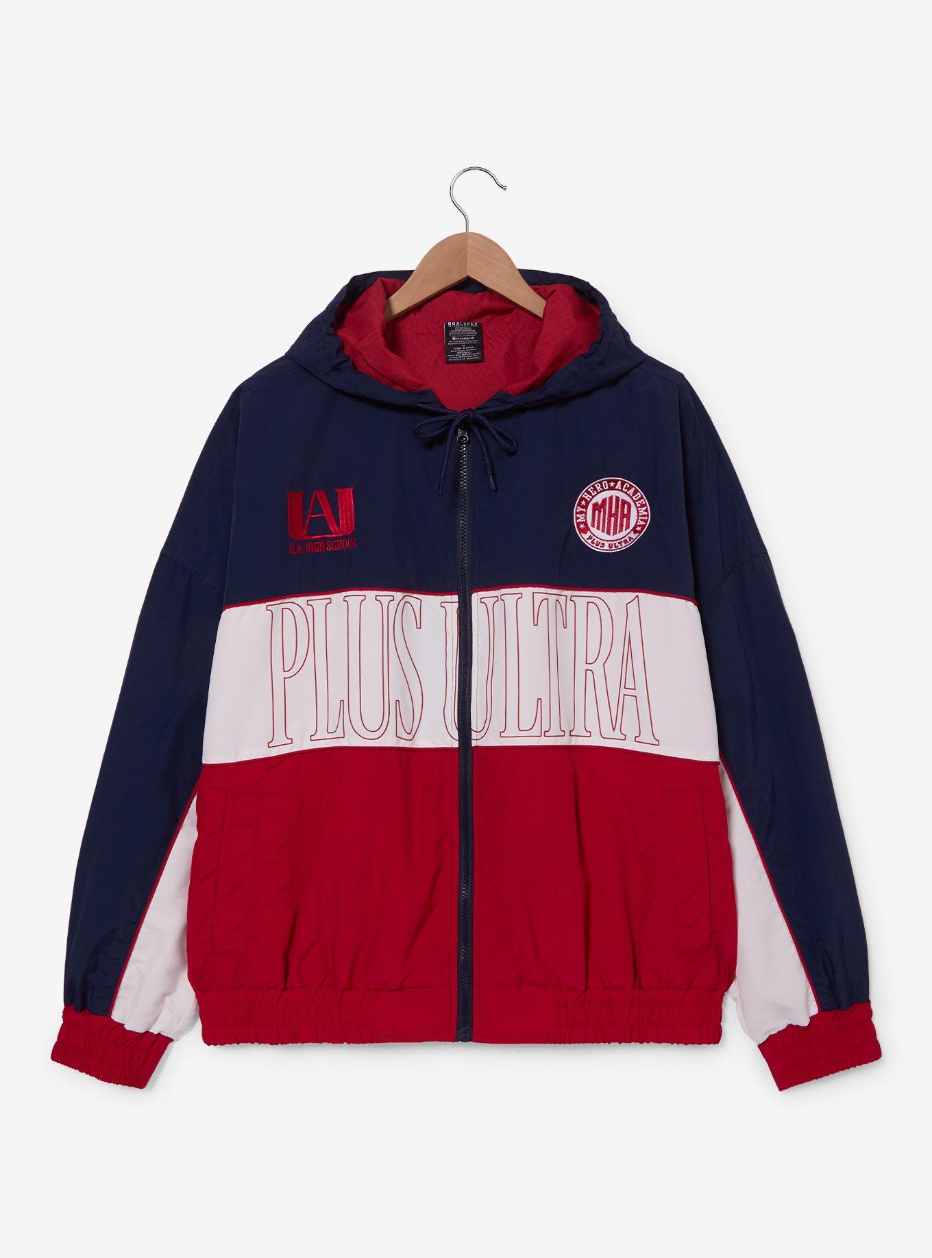 My Hero Academia Plus Ultra Color Block Windbreaker &mdash; BoxLunch Exclusive, , hi-res