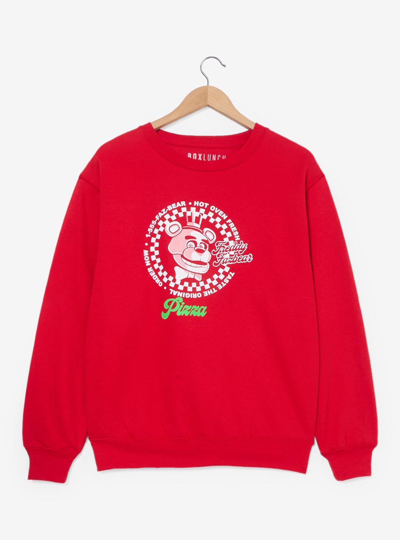Five Nights at Freddy's Freddy Fazbear Pizza Logo Crewneck - BoxLunch Exclusive, , hi-res