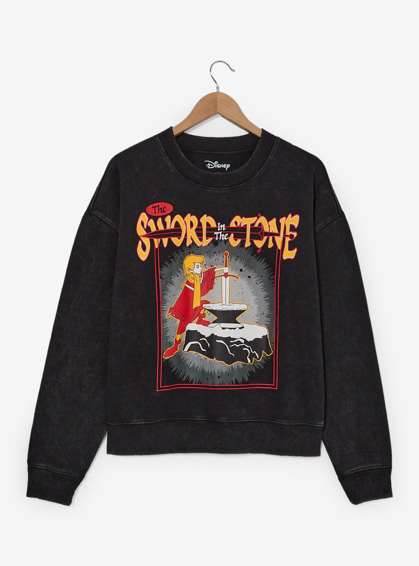 Disney The Sword in the Stone Vintage Crewneck — BoxLunch Exclusive, , hi-res
