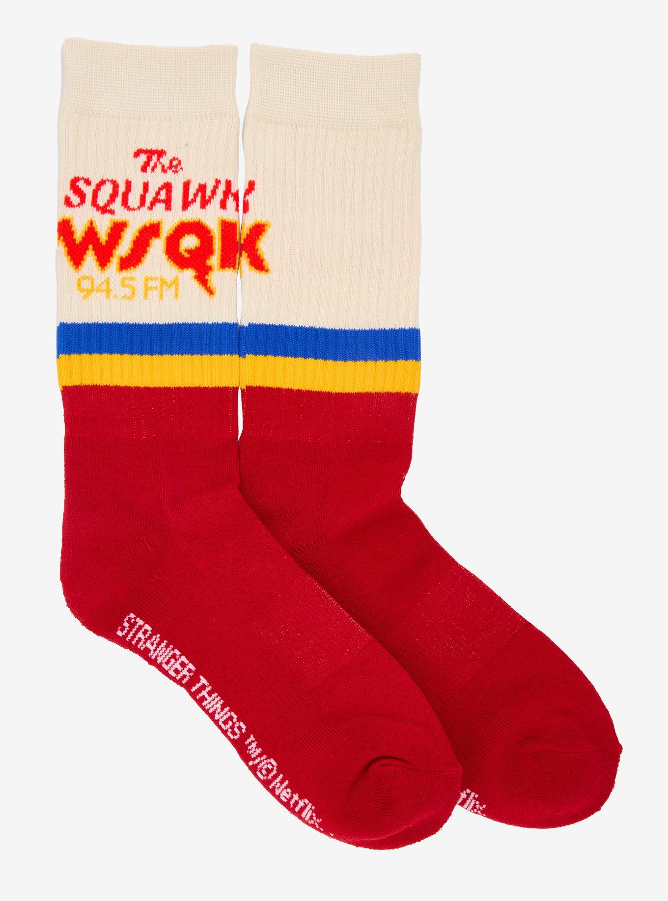 Stranger Things The Squawk Crew Socks — BoxLunch Exclusive, , hi-res