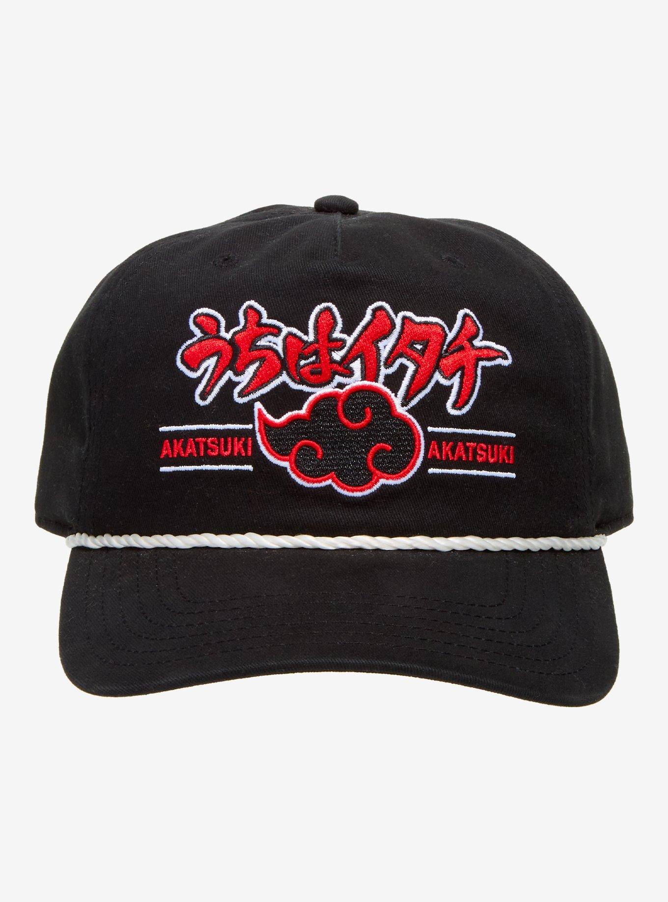 Naruto Shippuden Akatsuki Lettered Ball Cap — BoxLunch Exclusive