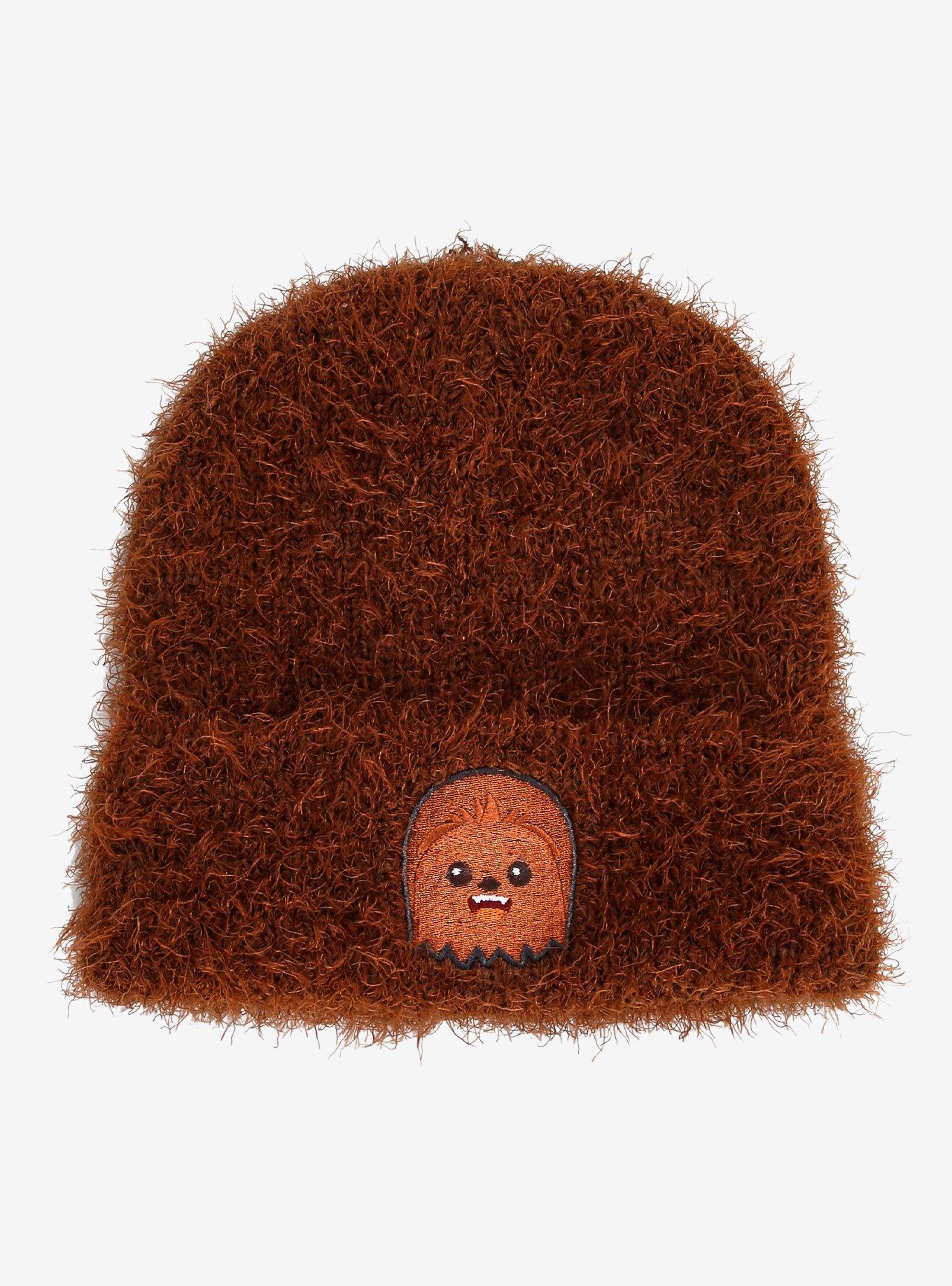 Star Wars Chewbacca Chibi Fuzzy Beanie — BoxLunch Exclusive, , hi-res
