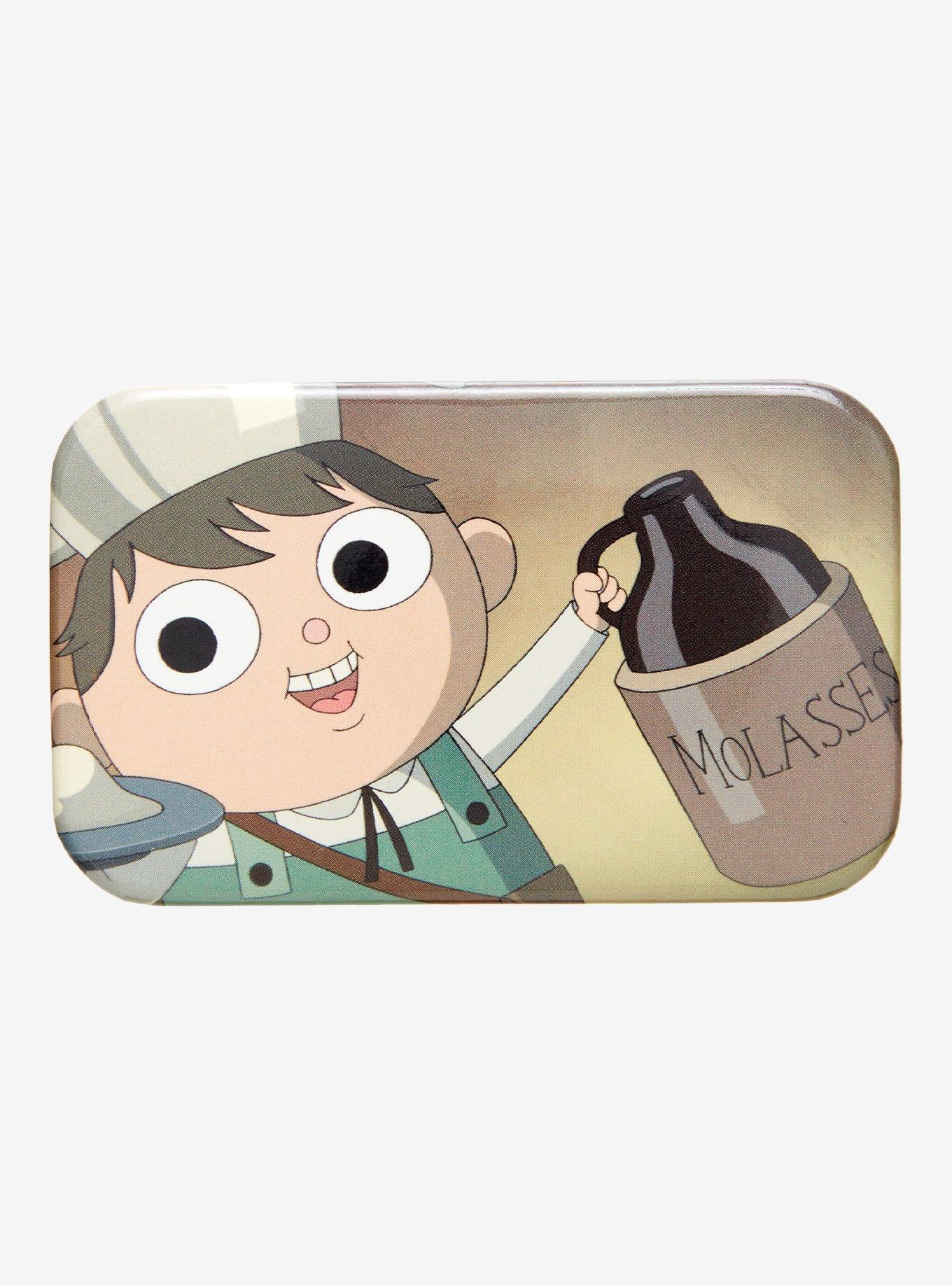 Over the Garden Wall Greg Molasses Rectangle Button Pin &mdash; BoxLunch Exclusive, , hi-res