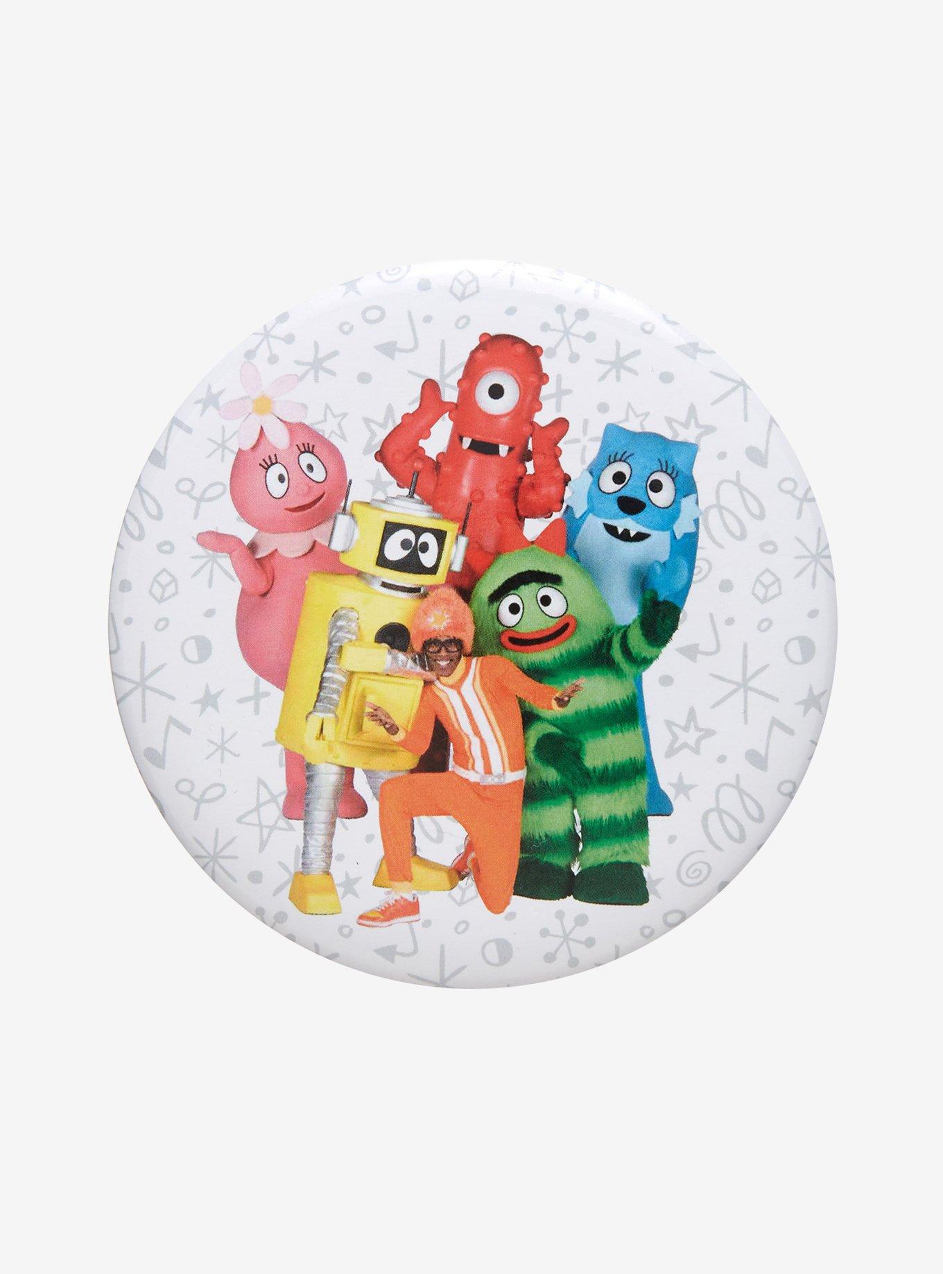 Yo Gabba Gabba! Group Button Pin