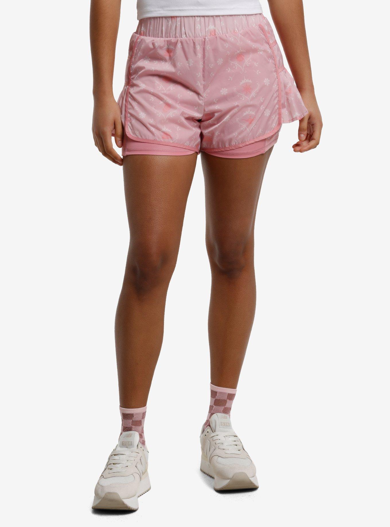 Her Universe Disney Princess Icons Athletic Shorts Her Universe Exclusive, , hi-res