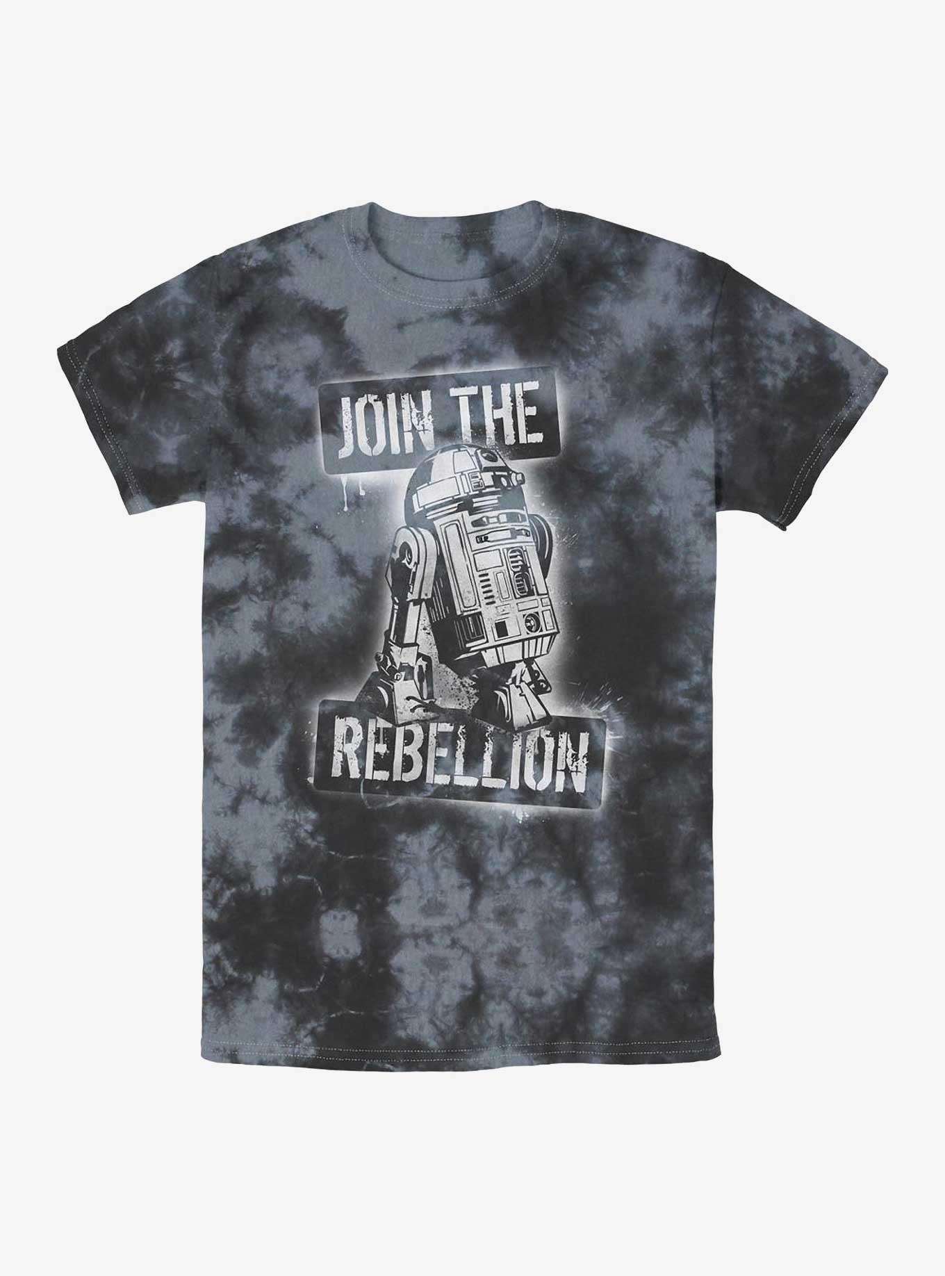 Star Wars Join The Rebels Tye-Dye T-Shirt, BLKCHAR, hi-res