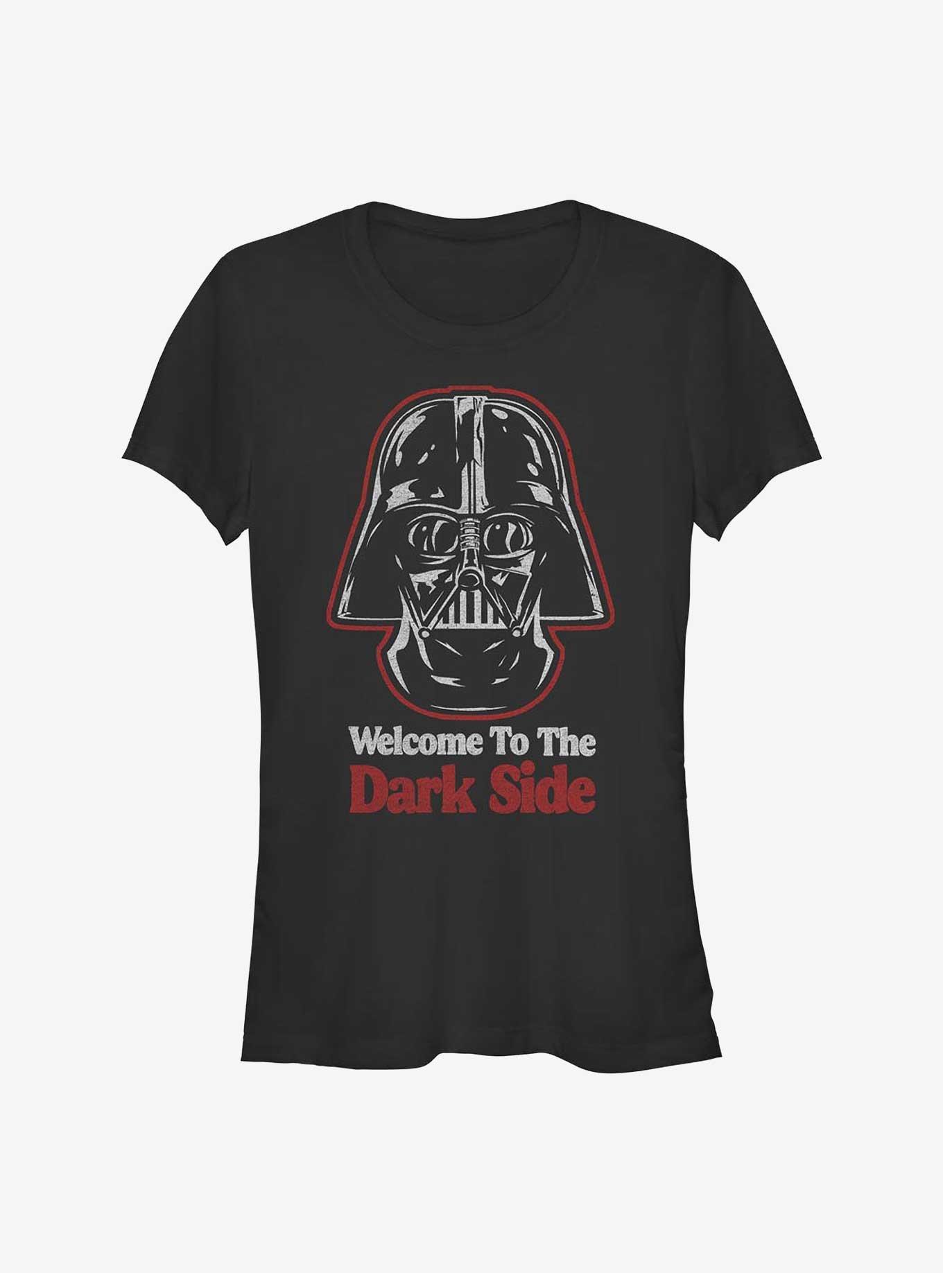 Star Wars Dark Welcome Girls T-Shirt, BLACK, hi-res