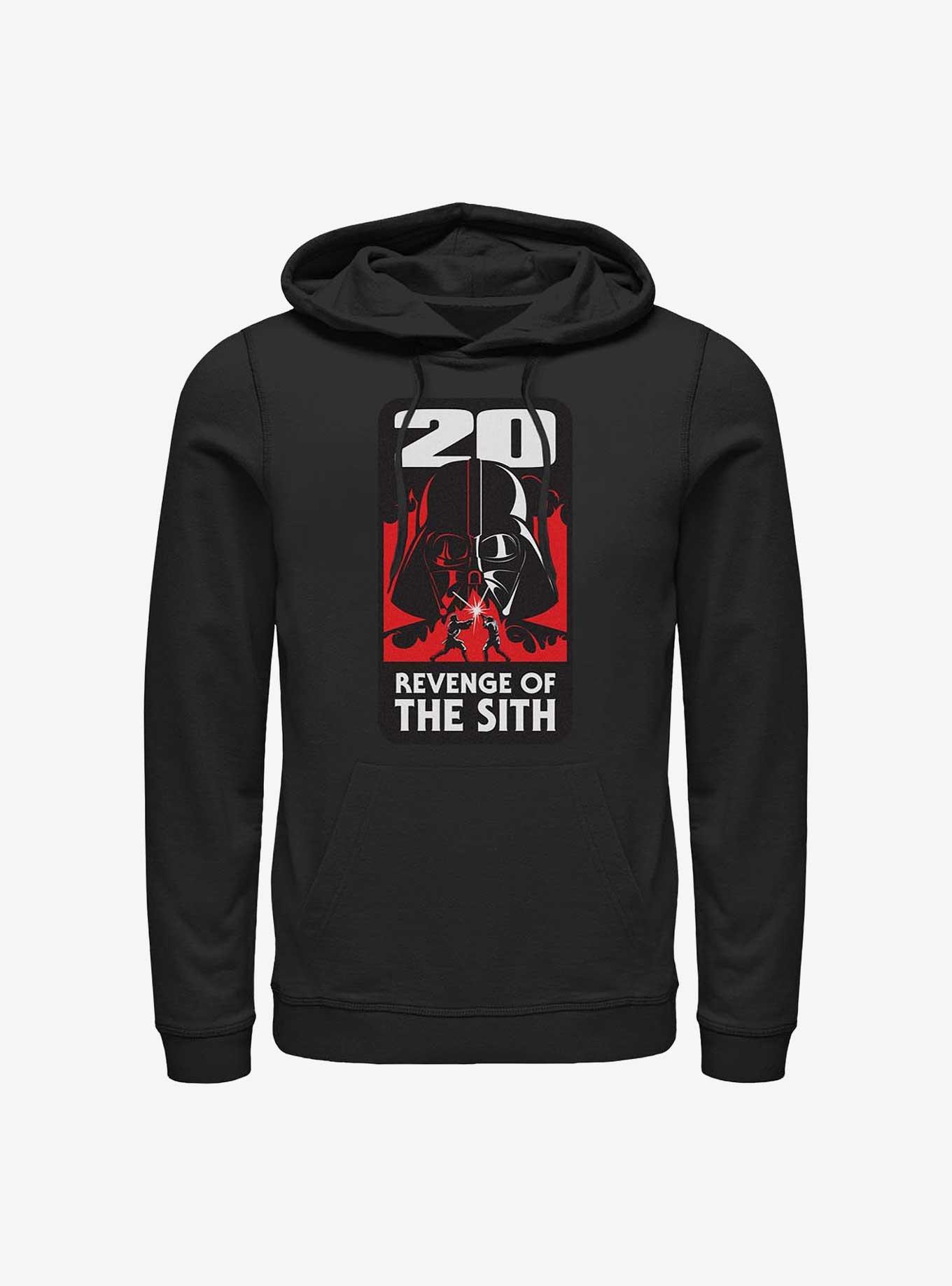 Star Wars Revenge Of The Jedi 20th Anniversary Hoodie, BLACK, hi-res