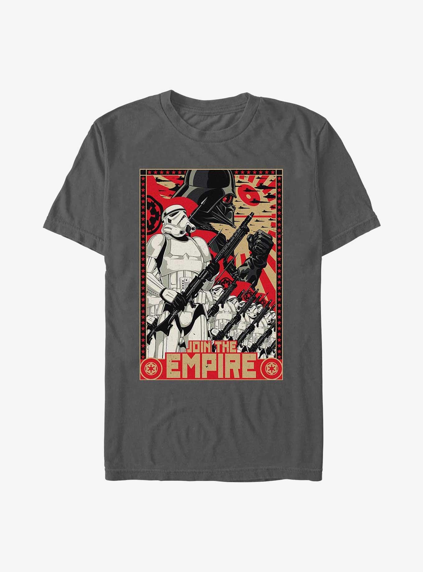 Star Wars Join The Empire Garment-Dyed T-Shirt, PEPPER, hi-res