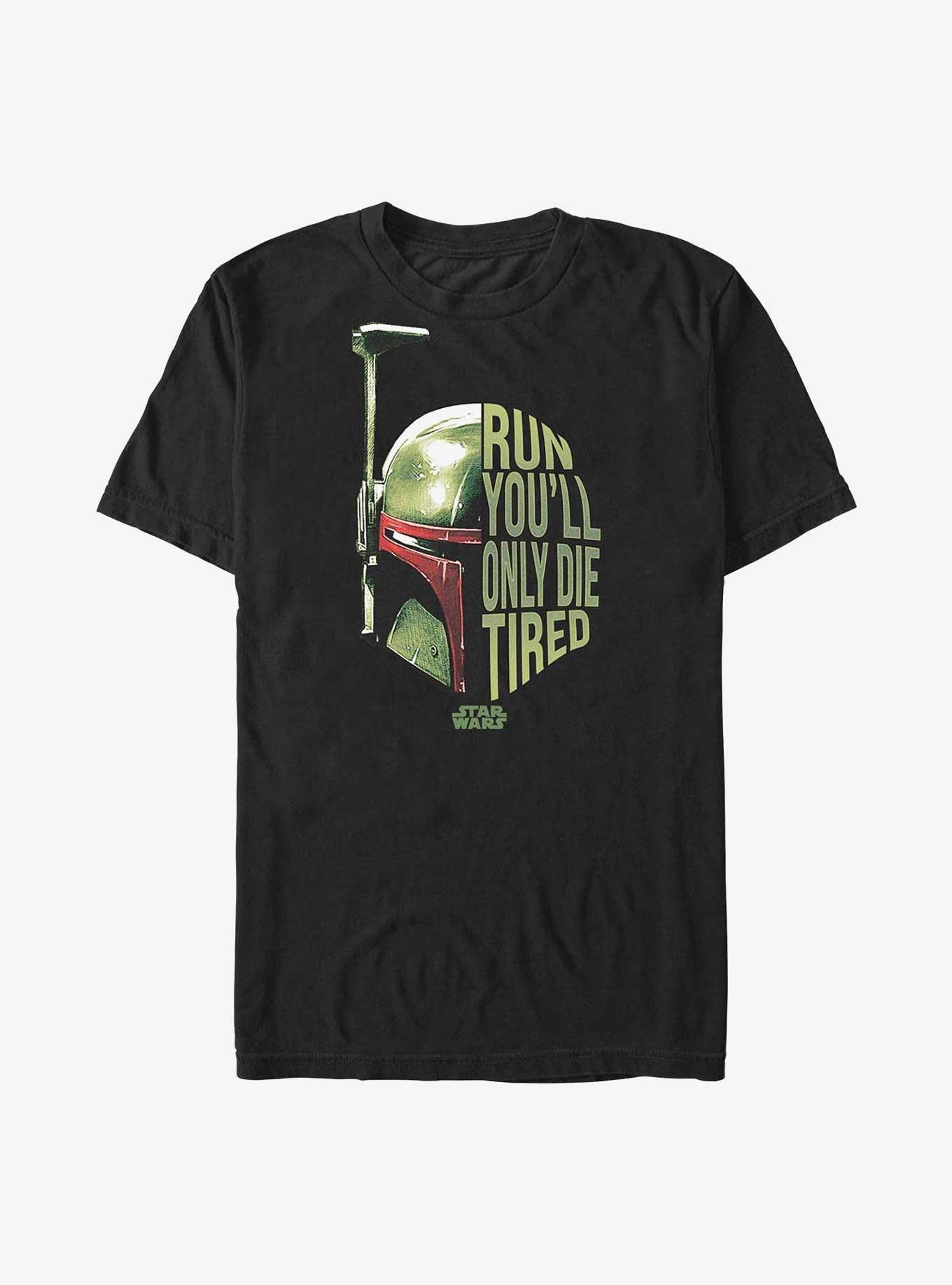 Star Wars Fett Dark Split Garment-Dyed T-Shirt, BLACK, hi-res