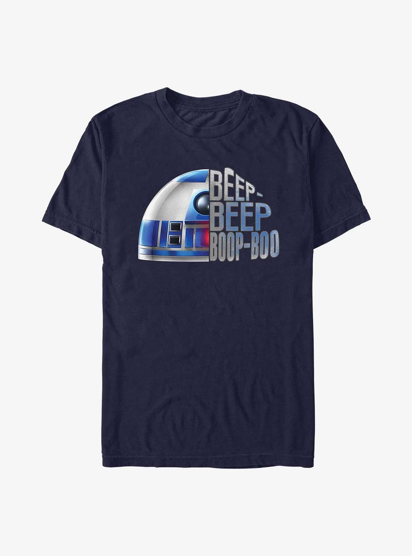 Star Wars Baawheet Wheeouh Garment-Dyed T-Shirt, NAVY, hi-res