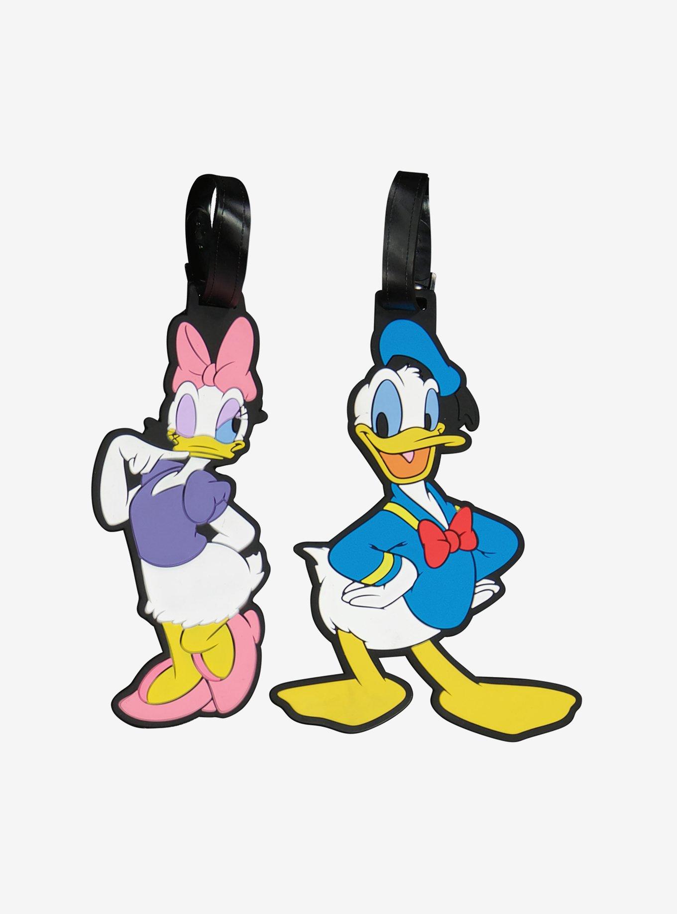 Disney Donald & Daisy Duck Classic 2-Piece Luggage Tag Set, , hi-res