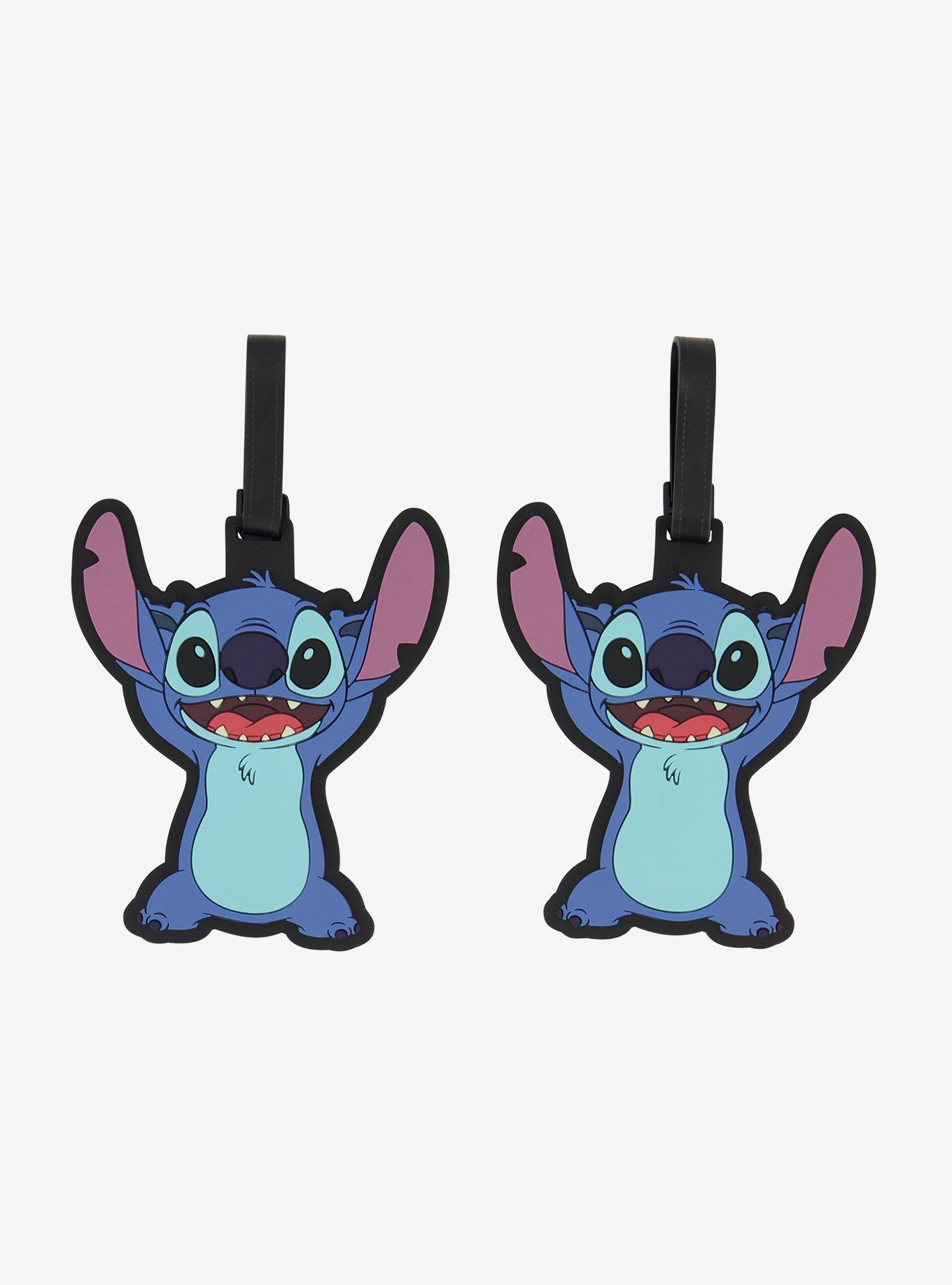 Disney Lilo & Stitch Happy Stitch 2-Piece Luggage Tag Set, , hi-res