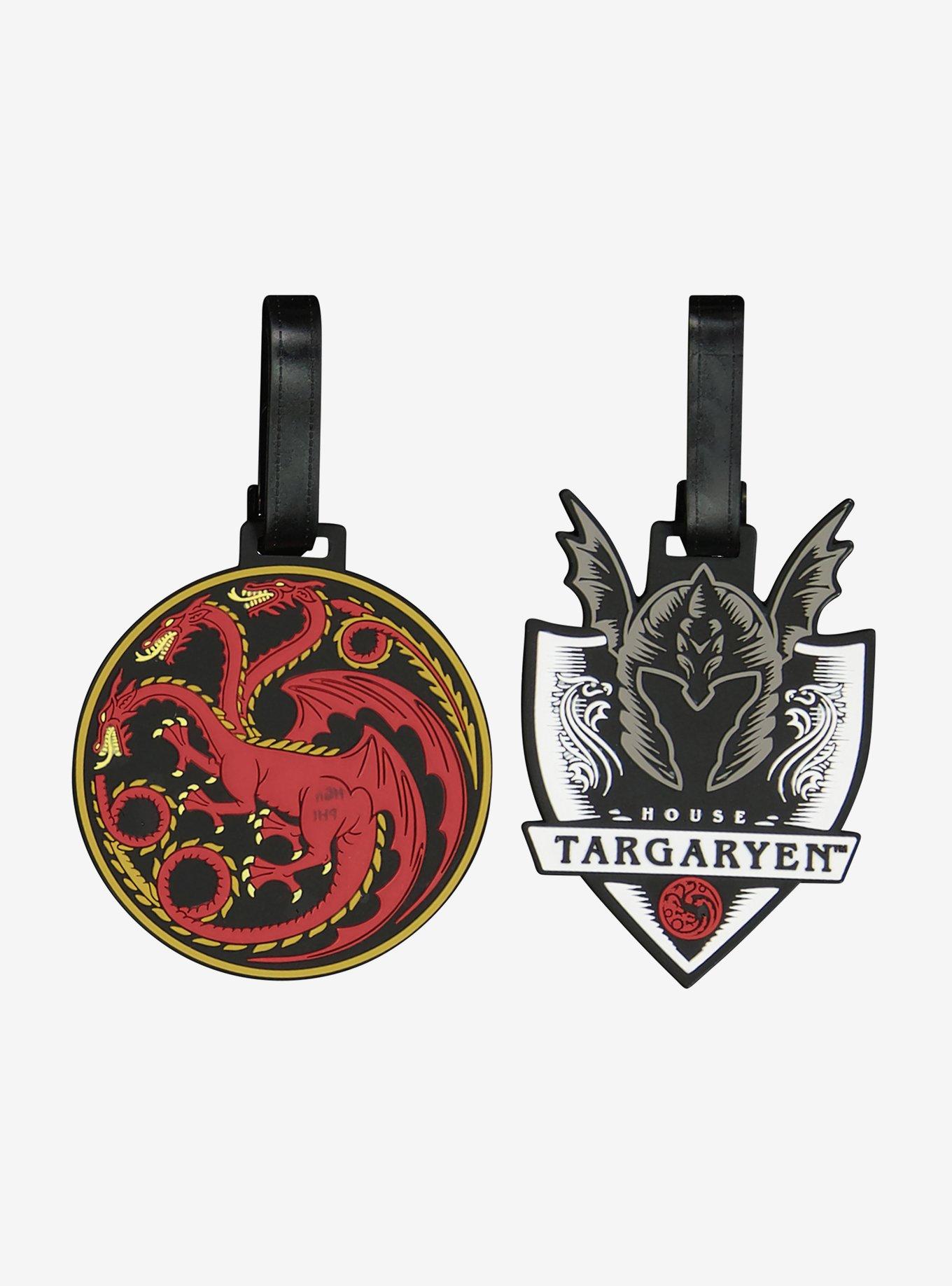 House of the Dragon 2-Piece Luggage Tag Set, , hi-res