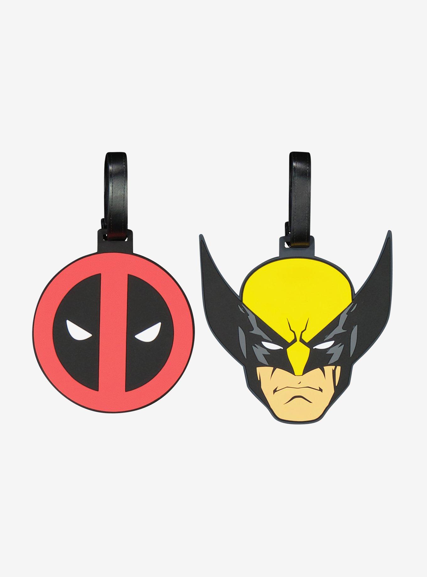 FUL Marvel Deadpool & Wolverine 2-Piece Luggage Tag Set, , hi-res