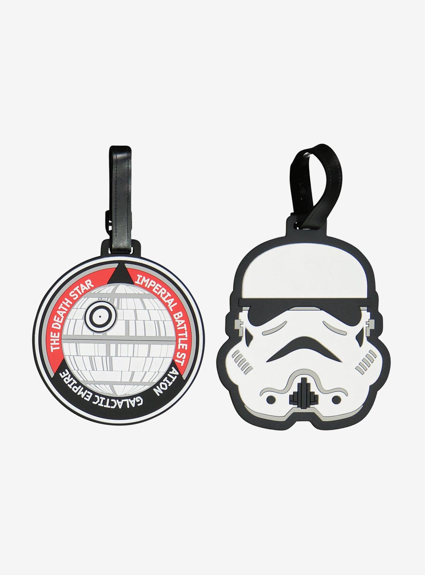 Star Wars Stormtrooper & Death Star 2-Piece Luggage Tag Set, , hi-res