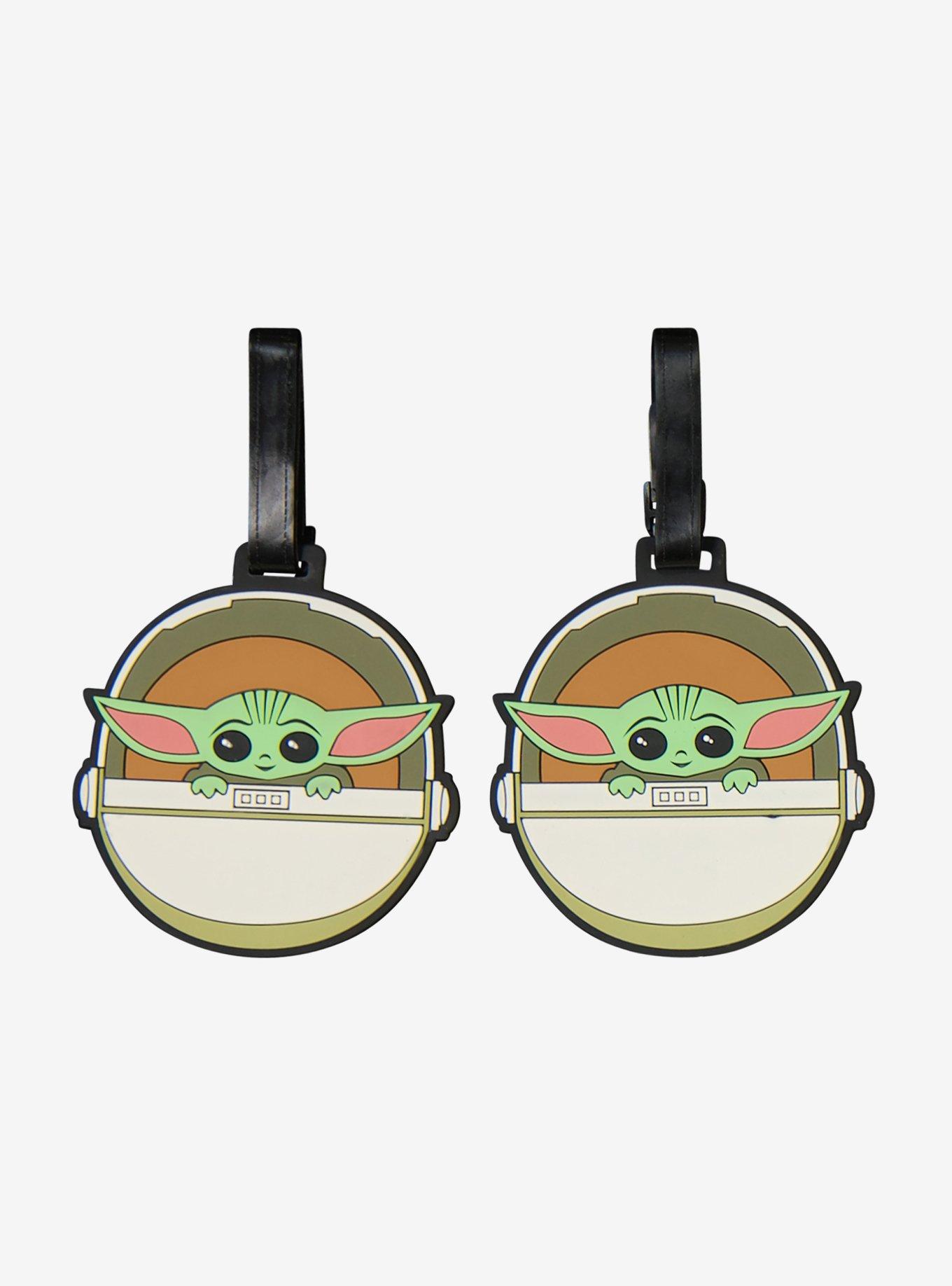 Star Wars The Mandalorian Grogu 2-Piece Luggage Tag Set, , hi-res