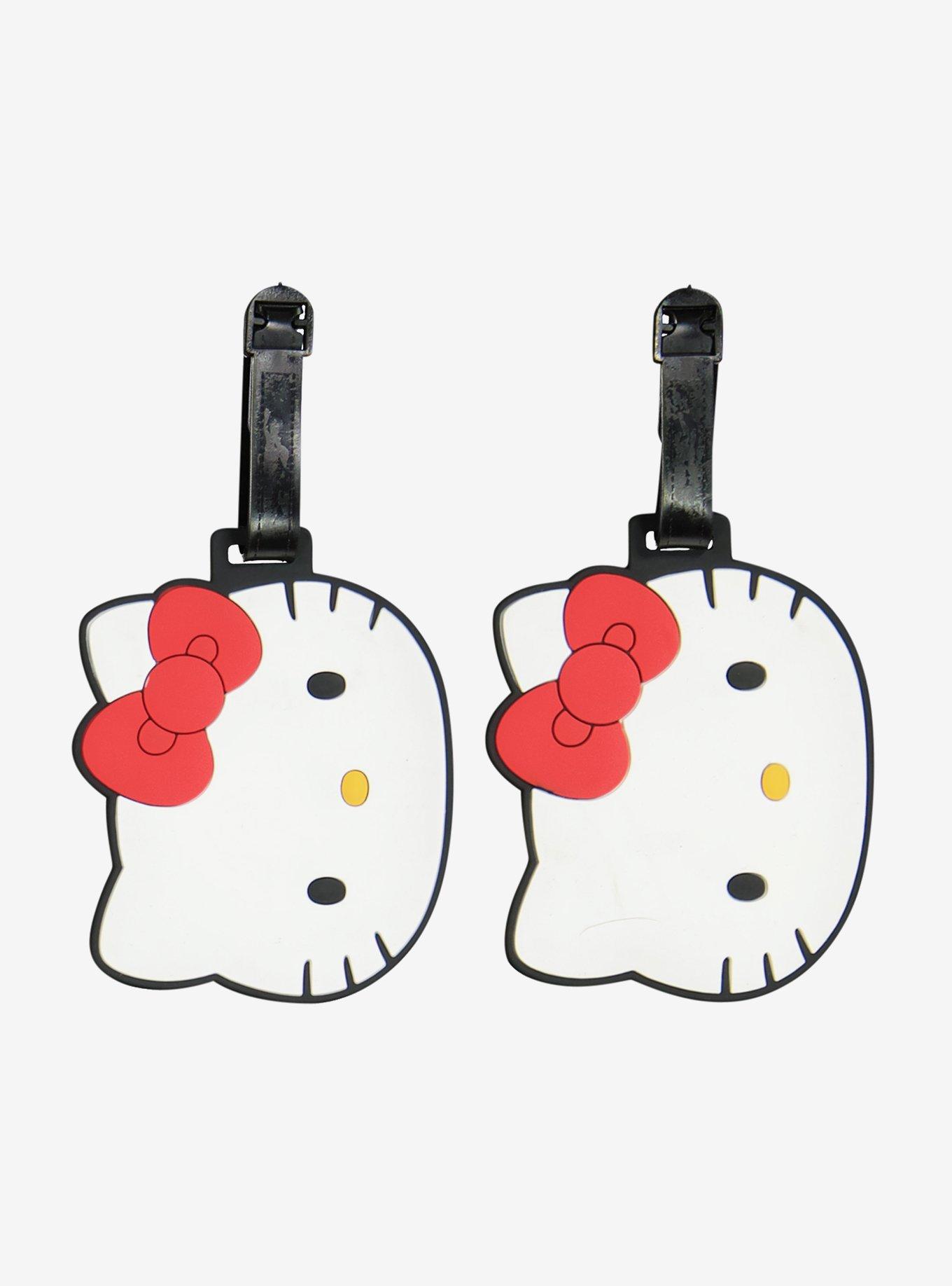 Hello Kitty Head 2-Piece Luggage Tag Set, , hi-res