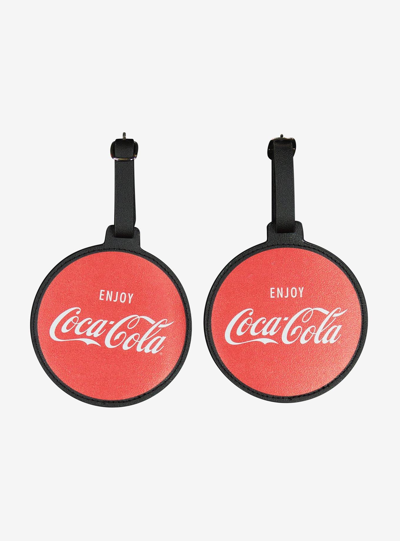 FUL Coca-Cola Circle 2-Piece Luggage Tag Set, , hi-res