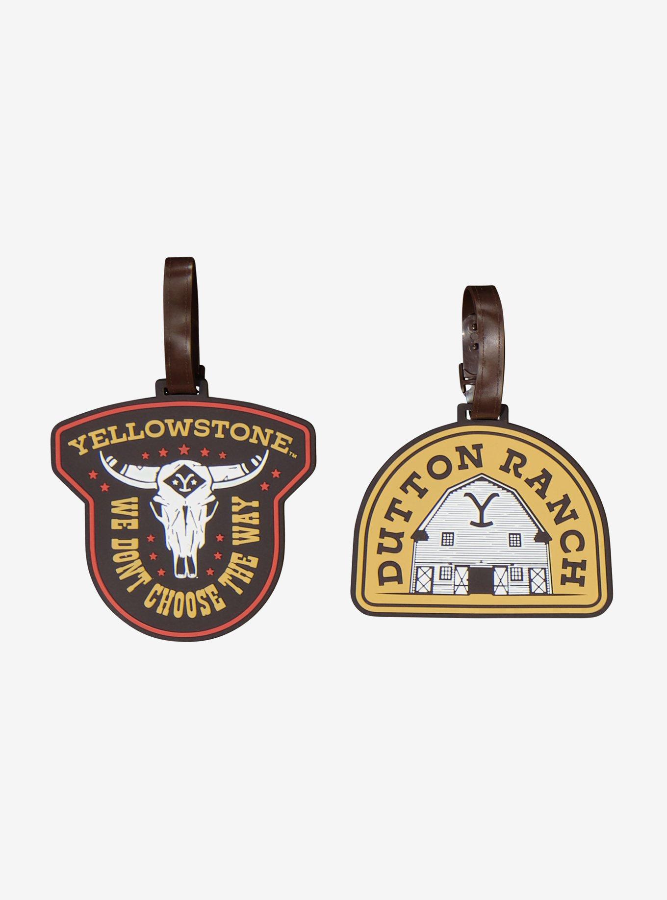 Yellowstone Dutton Ranch 2-Piece Luggage Tags, , hi-res