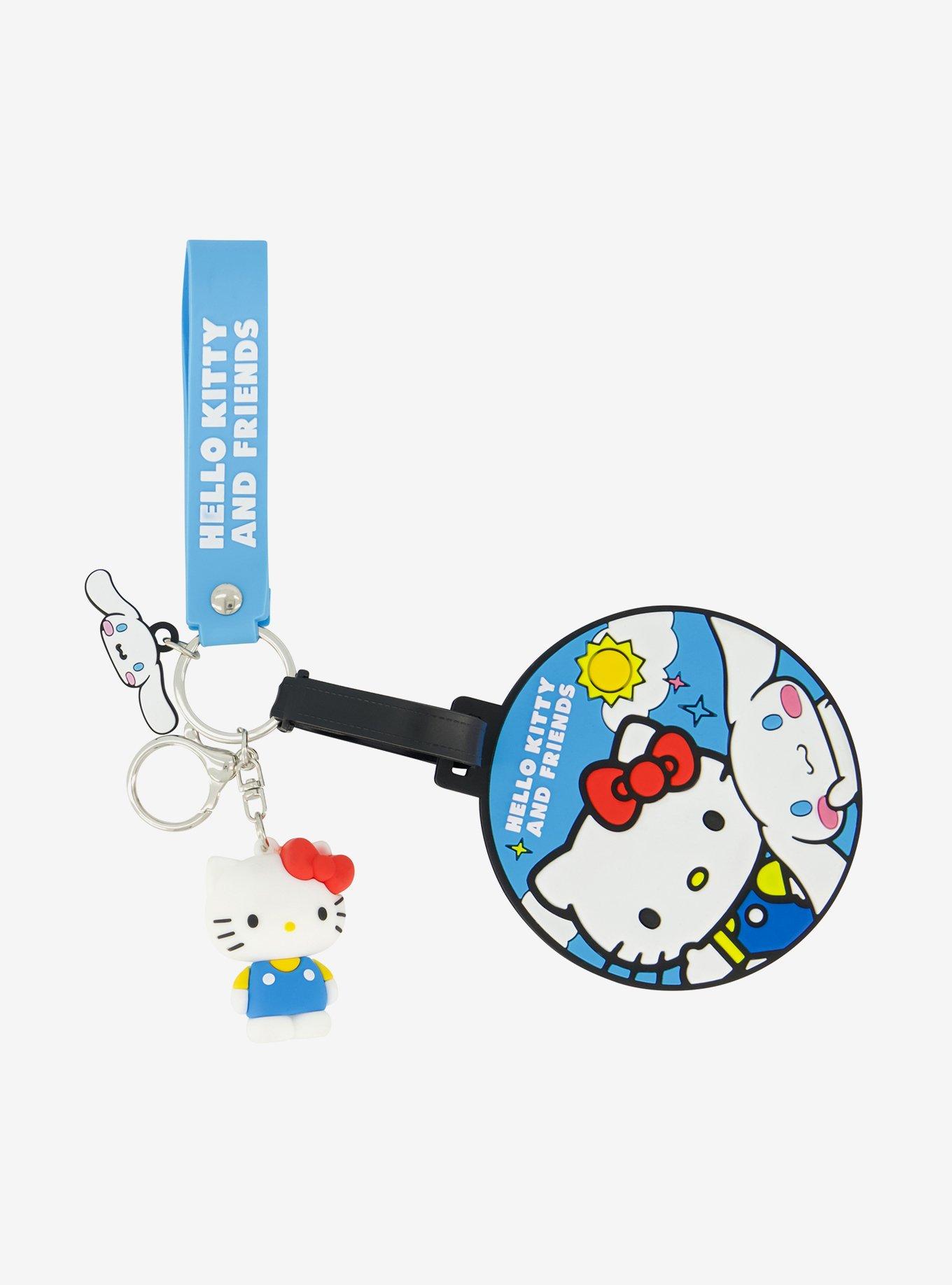 Sanrio Hello Kitty & Cinnamoroll Luggage Tag & Lanyard Set, , hi-res
