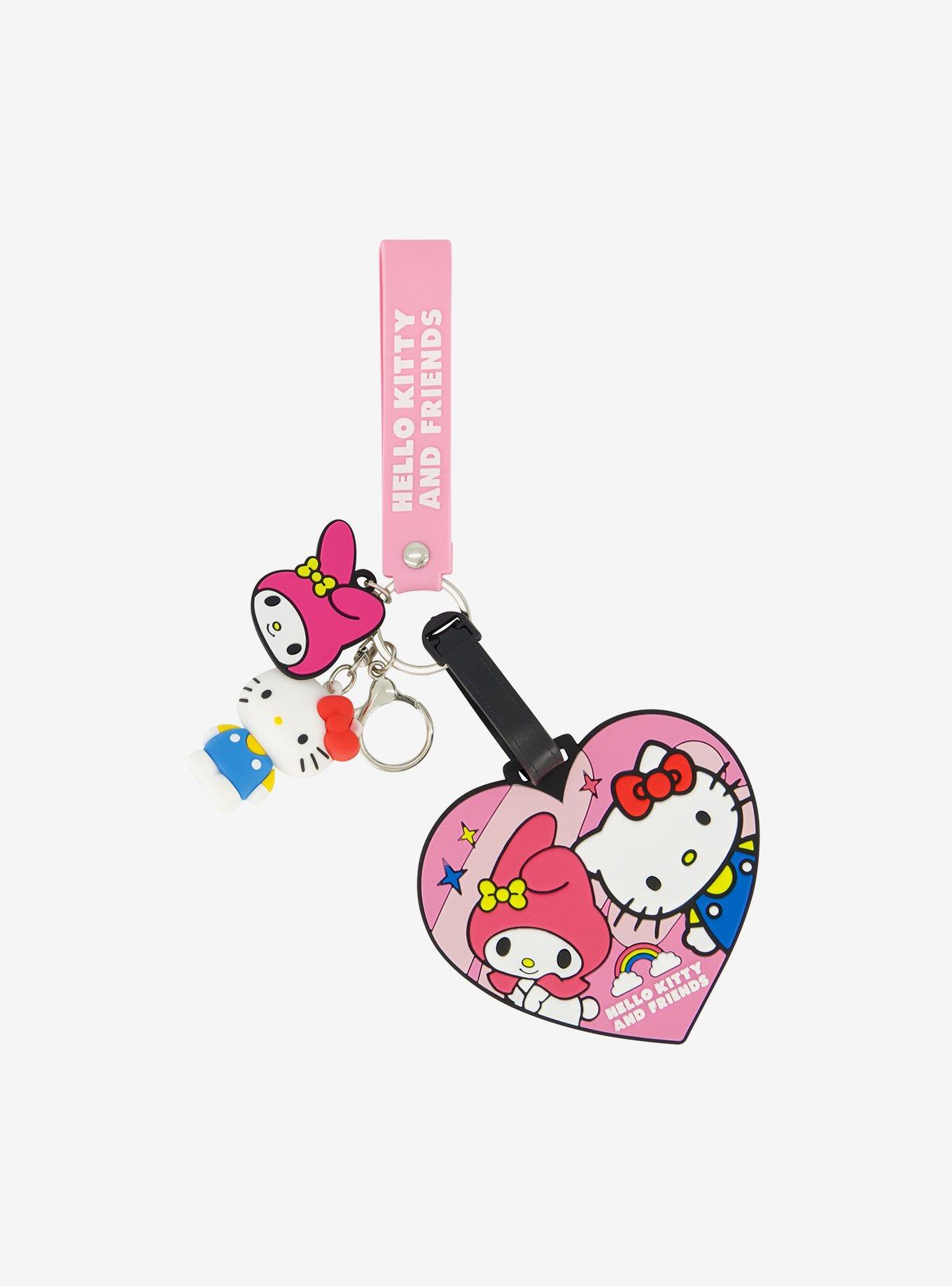 Sanrio Hello Kitty & My Melody Luggage Tag & 3D Lanyard Set, , hi-res