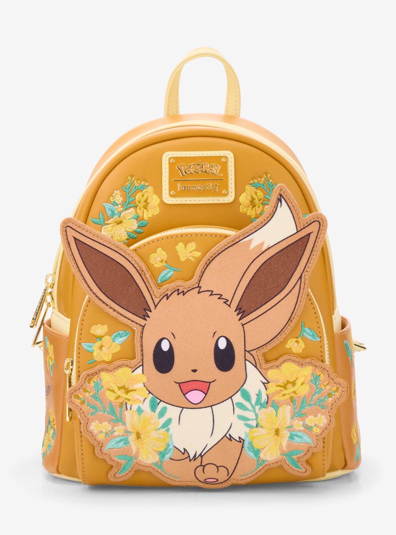 Loungefly Pok&eacute;mon Eevee Floral Mini Backpack &mdash; BoxLunch Exclusive, , hi-res