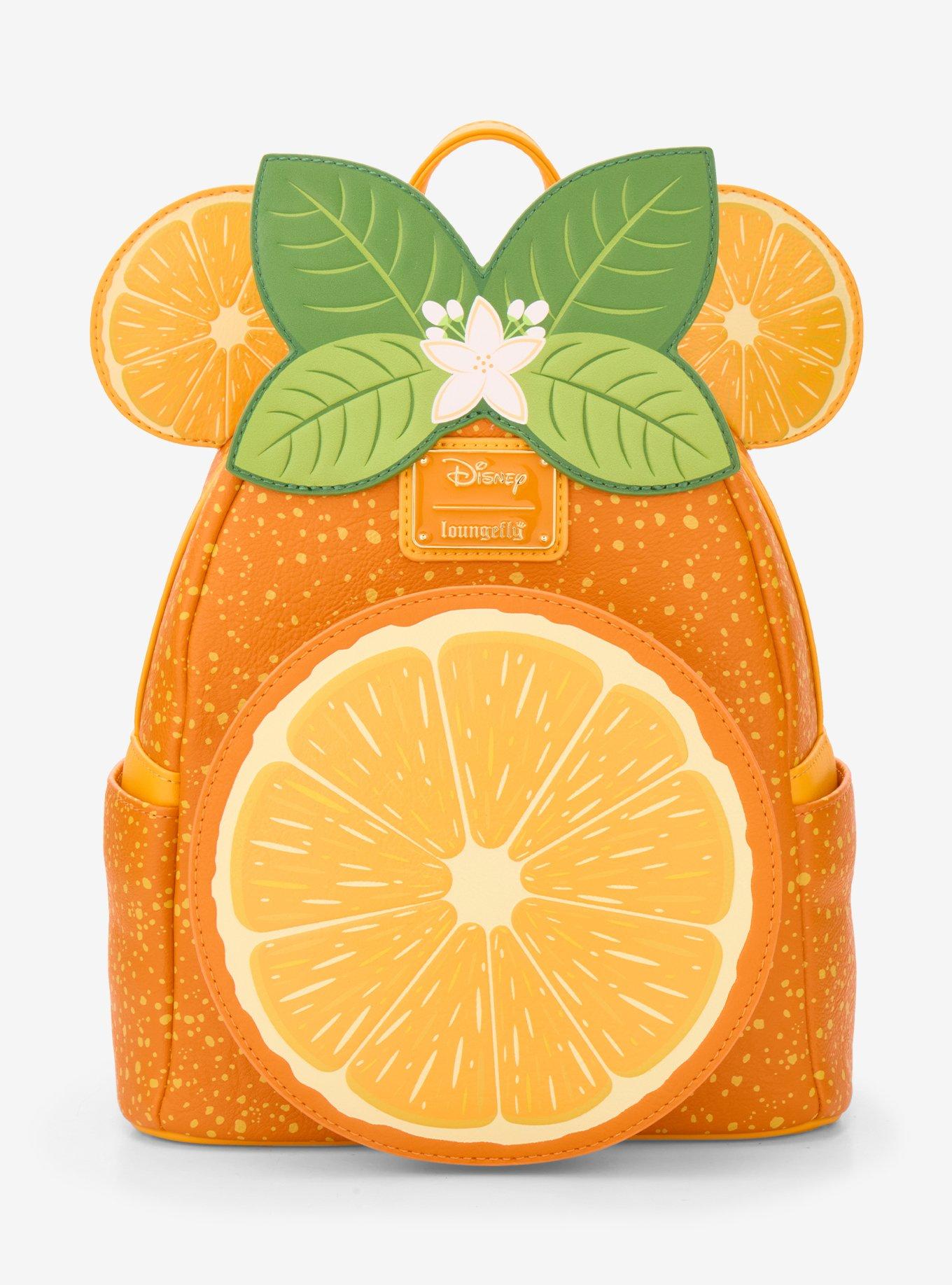 Loungefly Disney Minnie Mouse Orange Ears Orange Scented Mini Backpack - BoxLunch Exclusive, , hi-res