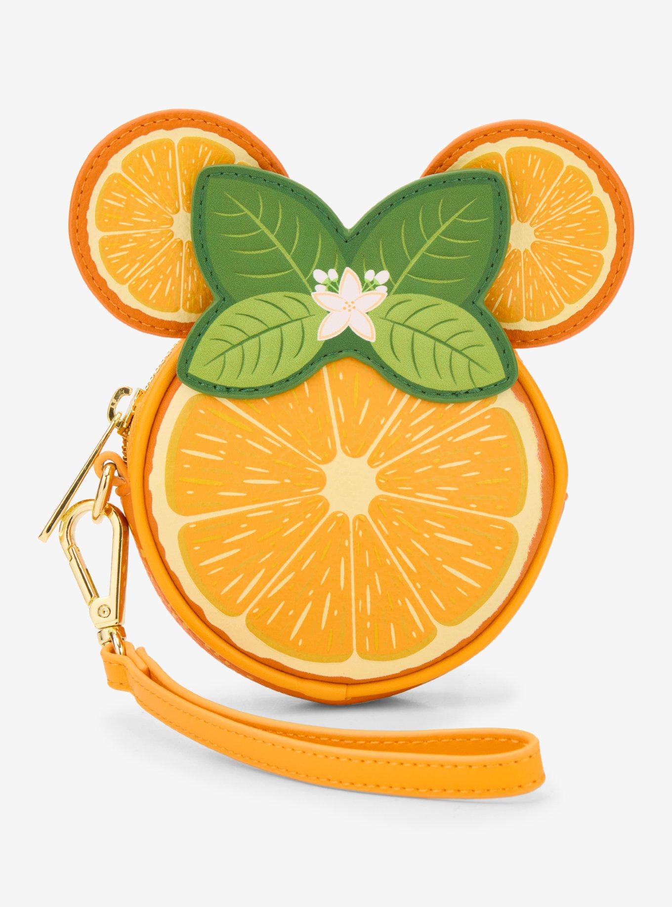 Loungefly Disney Minnie Mouse Orange Ears Orange Scented Coin Purse - BoxLunch Exclusive, , hi-res